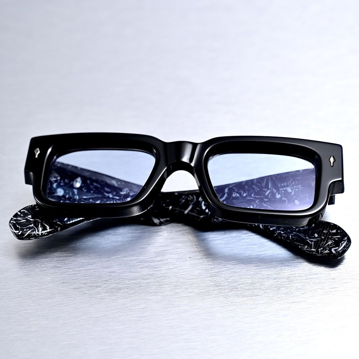 Jacques Marie Mage JACQUES MARIE MAGE ASCARI NERO SUNGLASSES Size ONE SIZE - 8 Thumbnail