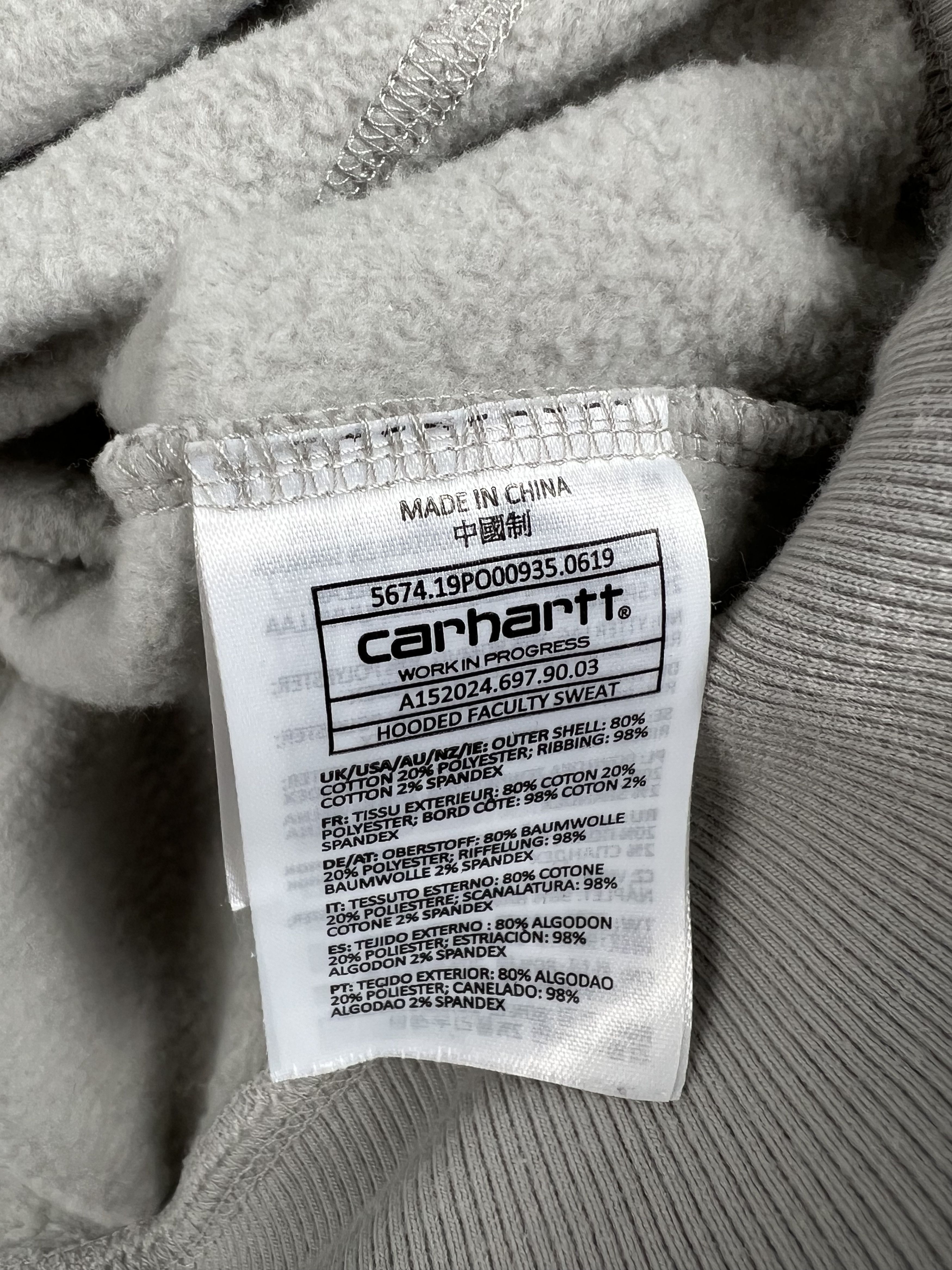 Carhartt × Vintage Vintage Carhartt Hoodie M Size US M / EU 48-50 / 2 - 2 Thumbnail