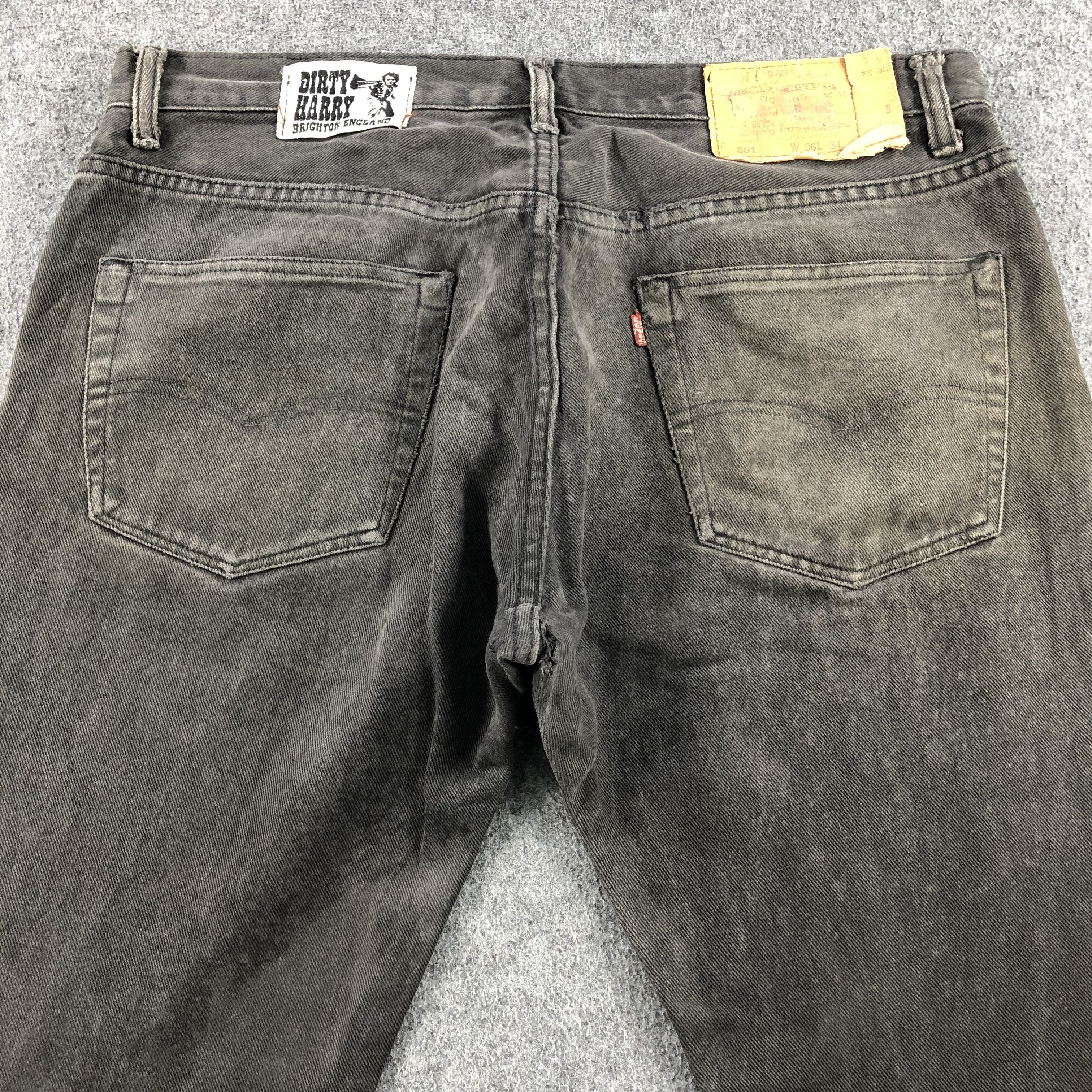 Levi's Vintage 90s Levis 501 Earth Tone Jeans-J1528 Size US 35 - 4 Thumbnail