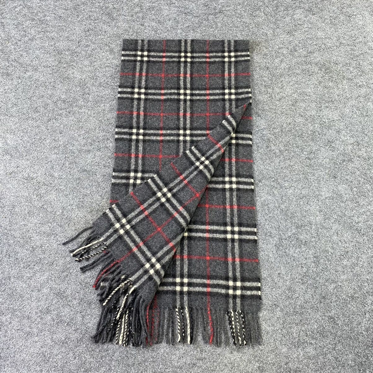 Burberry × Vintage Burberry Muffler / Scarf / Neckwear - T1339 Size ONE SIZE - 4 Thumbnail