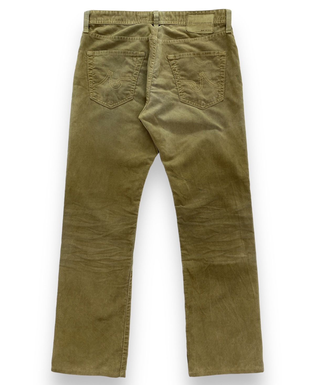 AG Adriano Goldschmied AG Adriano Goldschmied Dirty Distressed Corduroy Pant Size US 32 / EU 48 - 2 Thumbnail