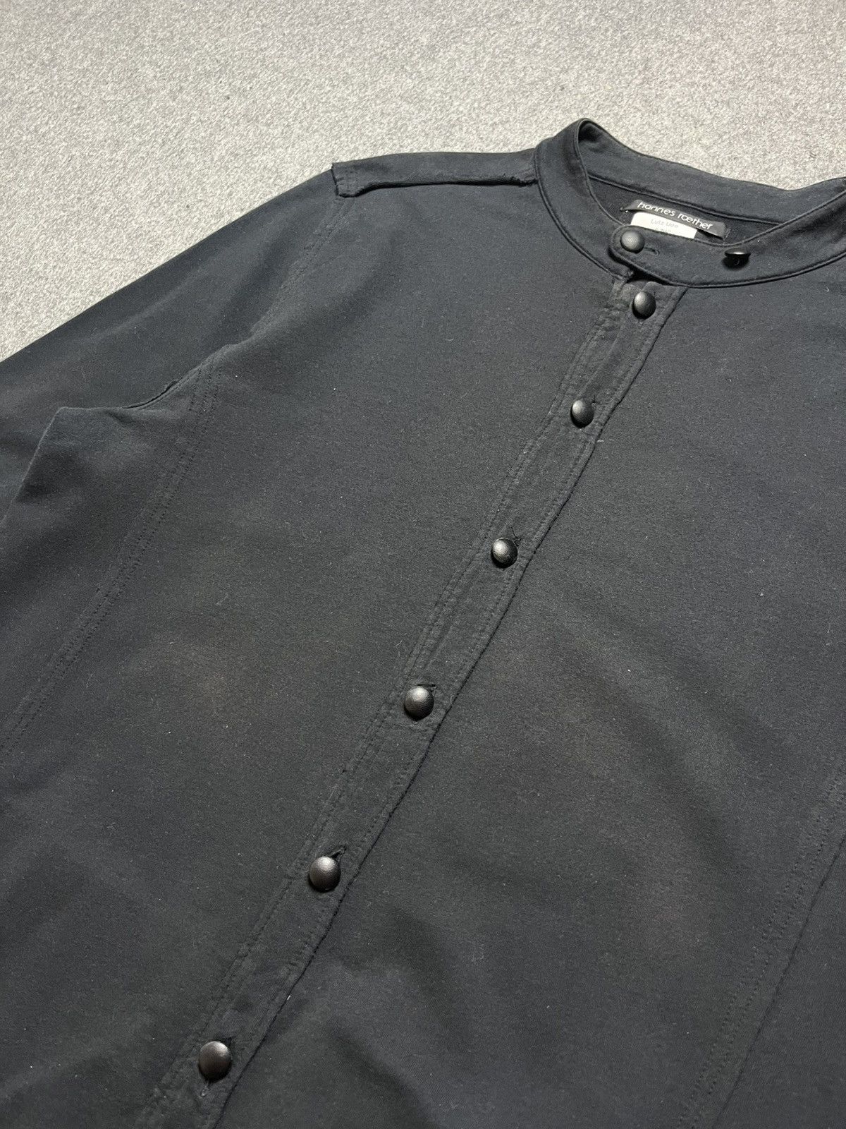 Designer × Japanese Brand Hannes roether button sweatshirt Size US XL / EU 56 / 4 - 4 Thumbnail
