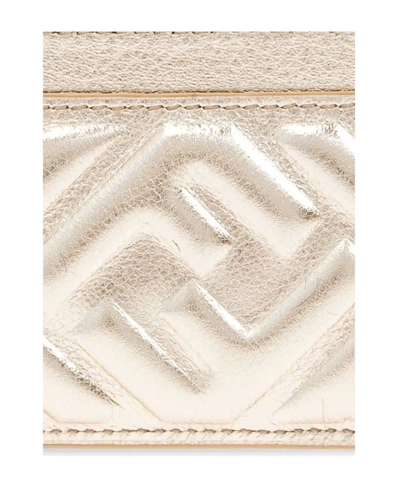 Fendi o1s1wg111125 Size: OS / Baguette Card Case in Gold Size ONE SIZE - 3 Thumbnail