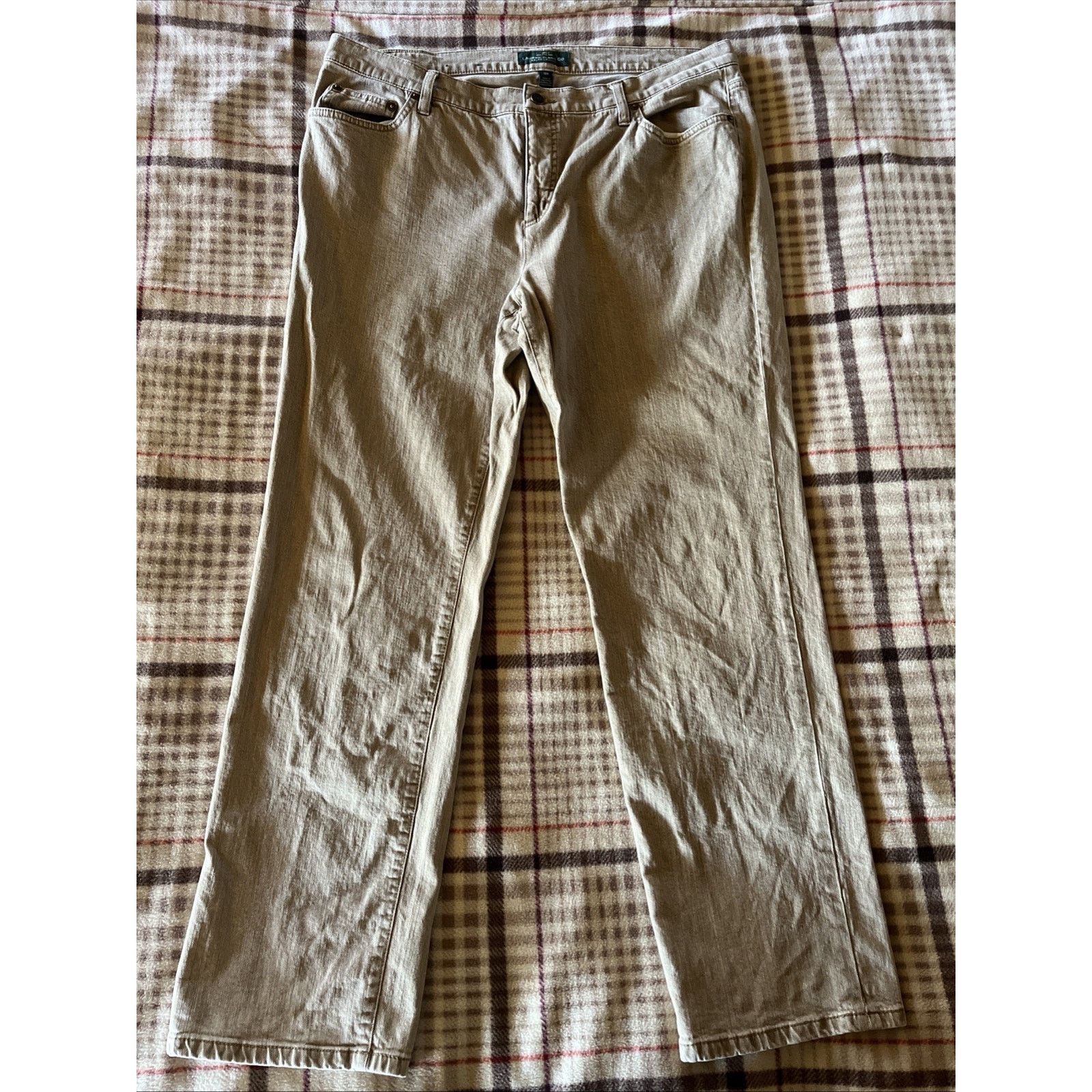 Ralph Lauren Ralph Lauren Jeans Co Straight Leg Jeans Women's 18 38x31 Size 40" / US 18 - 2 Thumbnail