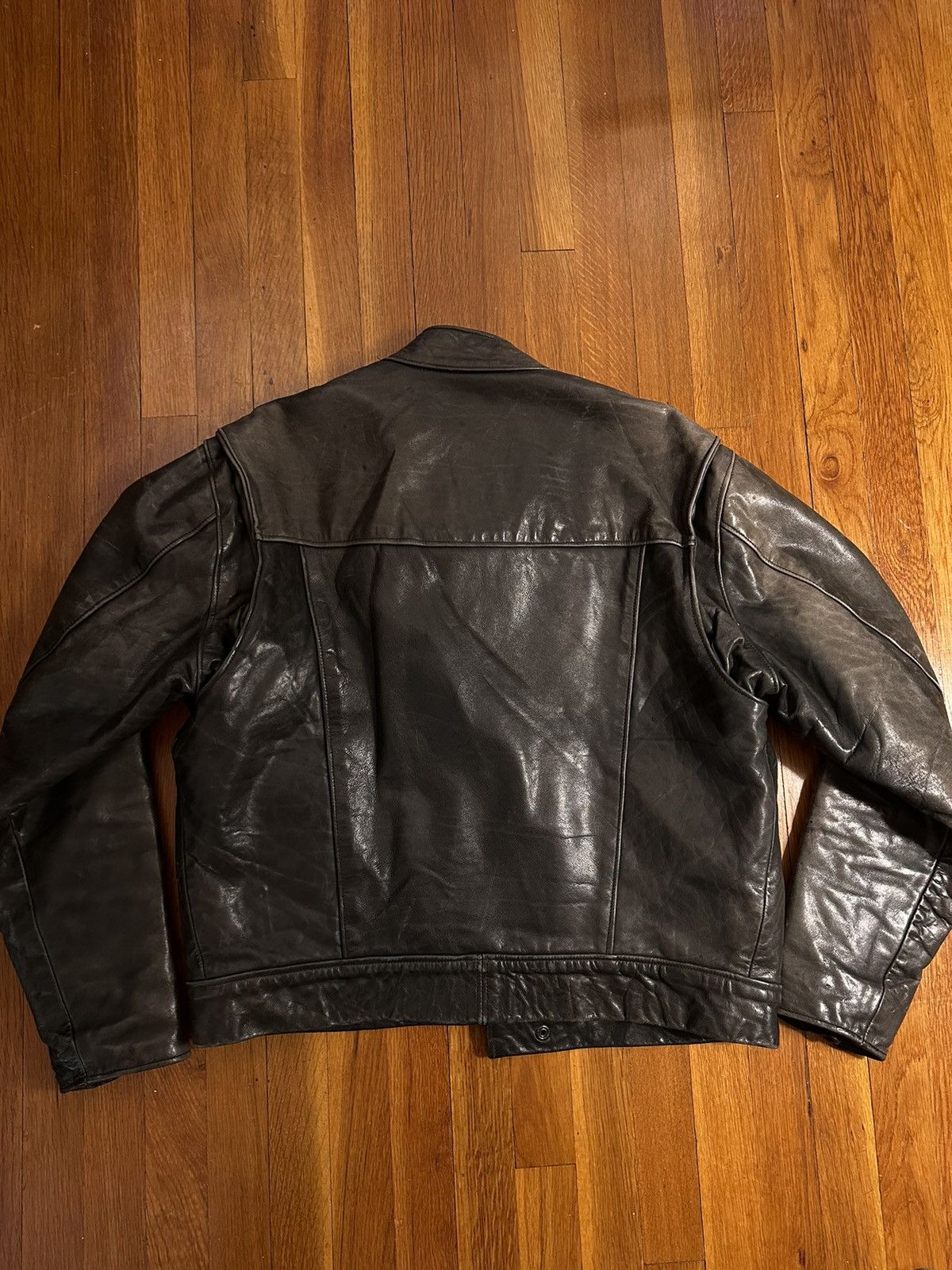 Other Vintage Champlain Leather Moto Racing Jacket Size US L / EU 52-54 / 3 - 6 Thumbnail