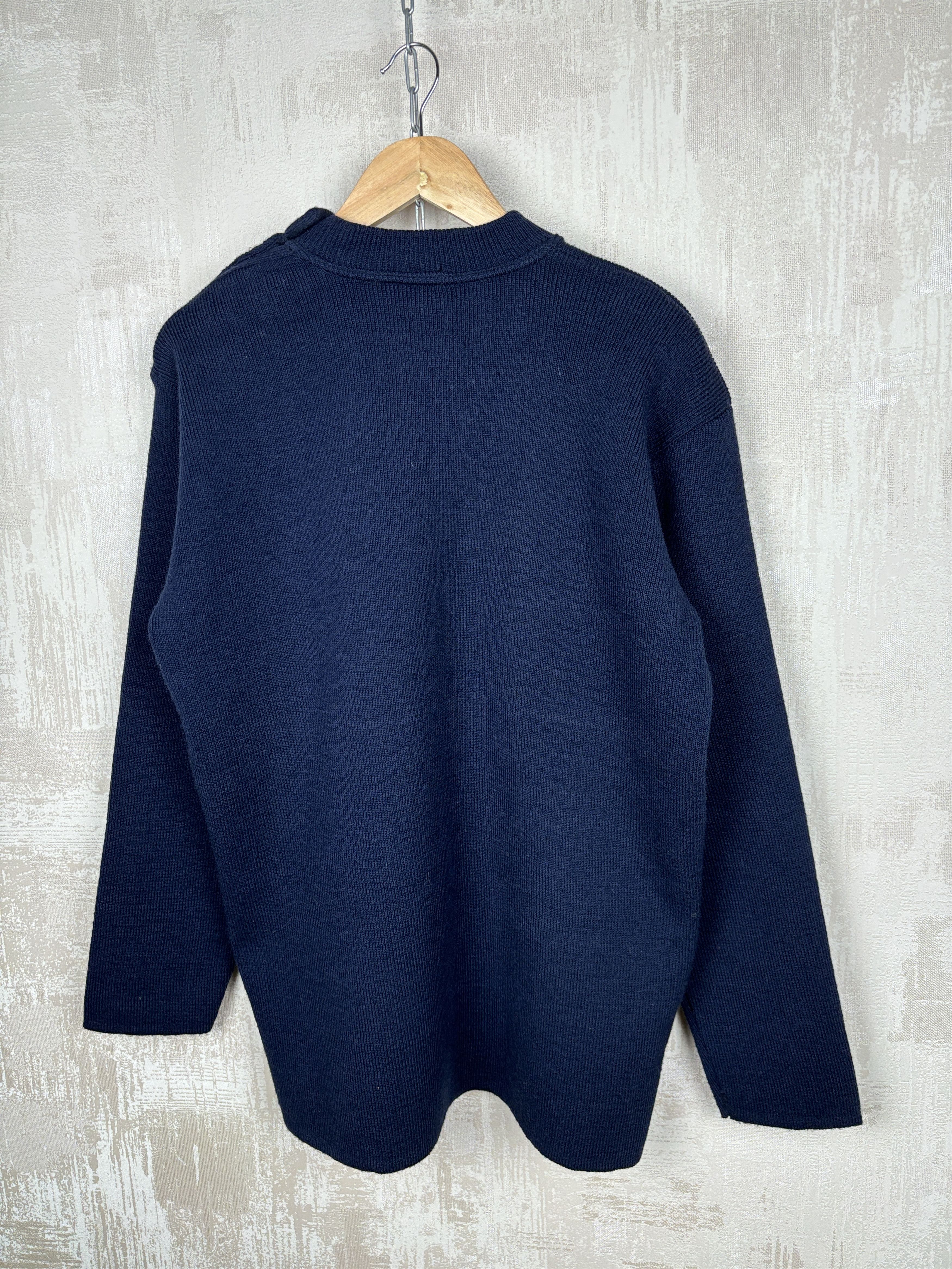 Armor-Lux × Saint James × Vintage Vintage CAP-Armor Sailor Fisherman Sweater Crew Made France Size US XL / EU 56 / 4 - 13 Thumbnail