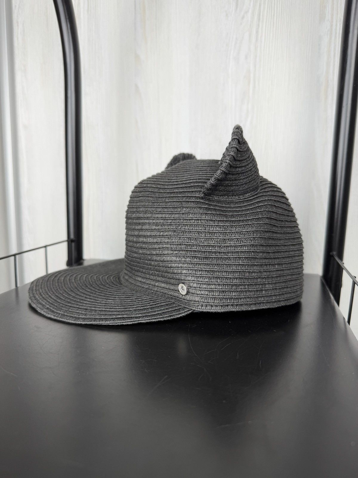 Karl Lagerfeld Karl Lagerfeld Women Choupette Ears Paper Baseball Cap Hat Size ONE SIZE - 2 Thumbnail