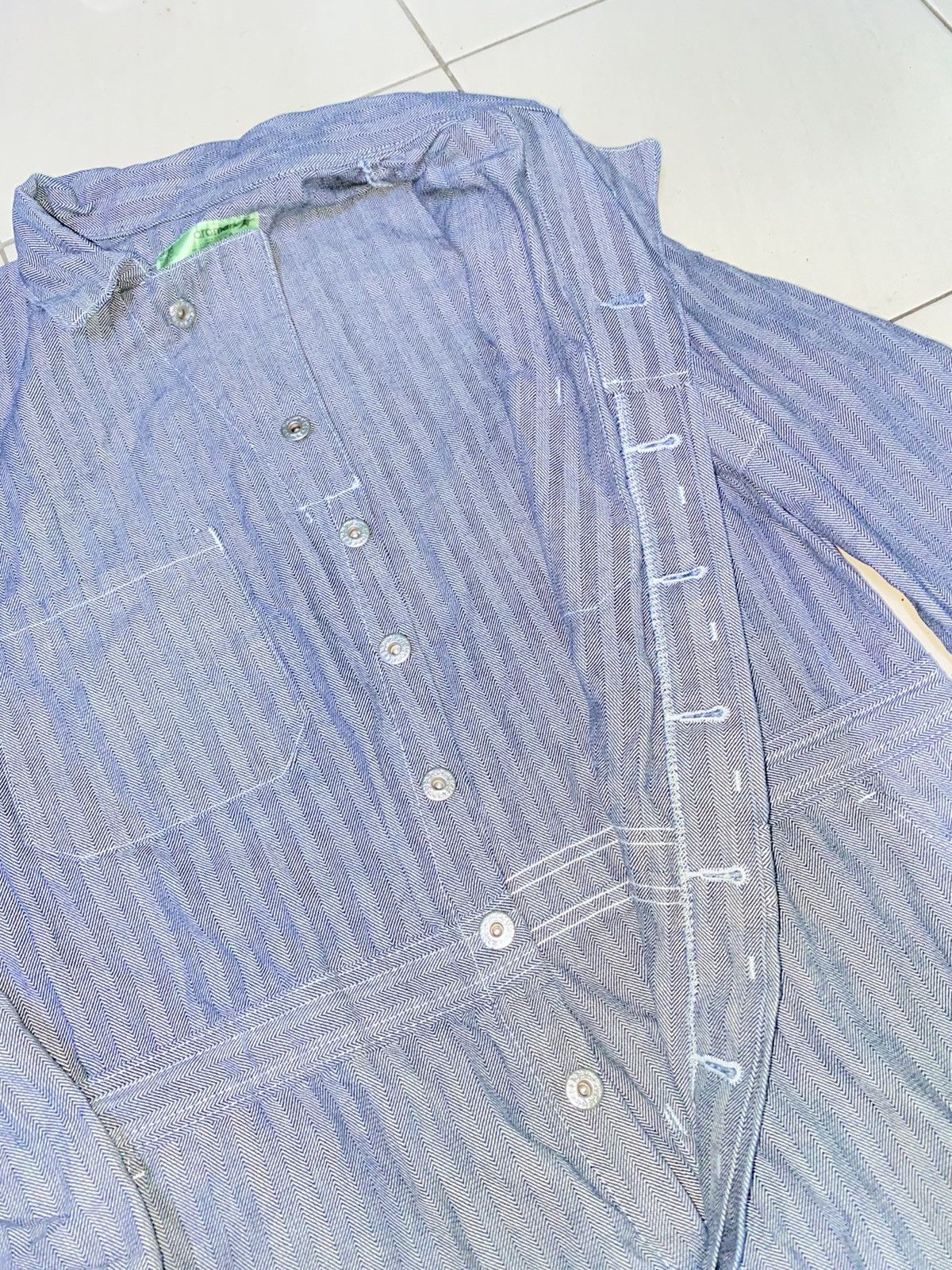 Vintage Vintage 90s HBT Denim Coverall Size US M / EU 48-50 / 2 - 7 Thumbnail