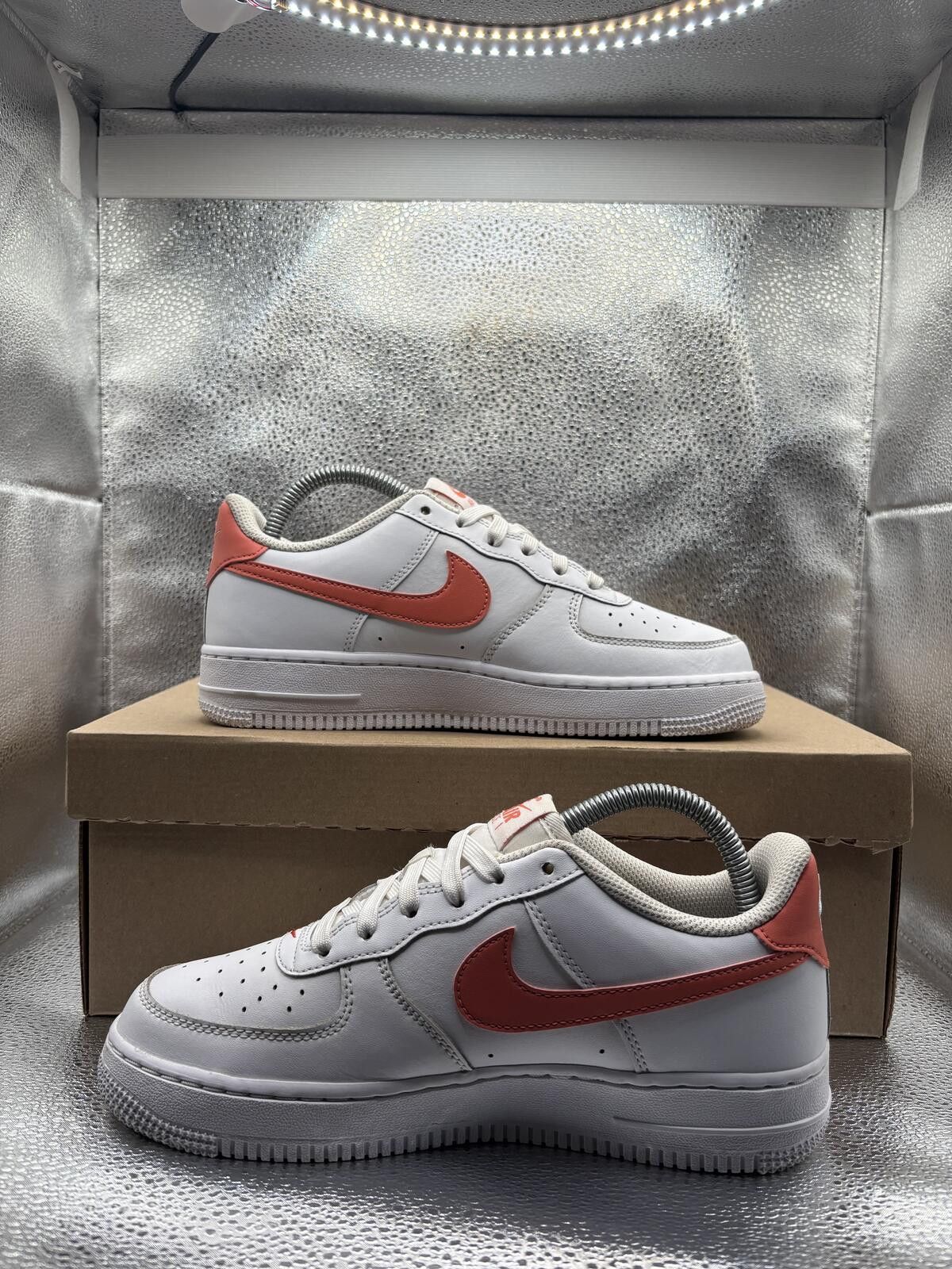 Nike Nike Air Force 1 low white magic ember GS Size US 5.5 / IT 35.5 - 5 Thumbnail