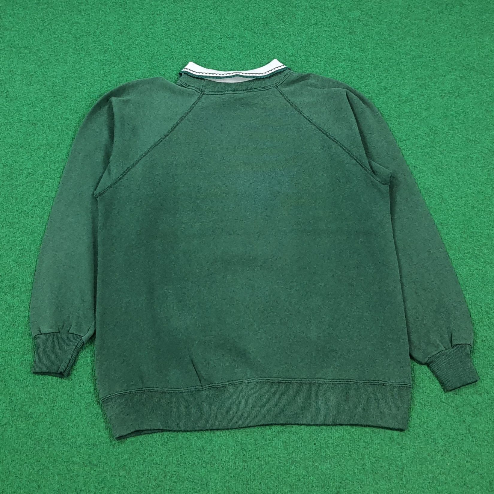 Hanes Vintage 90s Christmas Poinsettia Flower Crewneck E1A3 Size US M / EU 48-50 / 2 - 3 Thumbnail