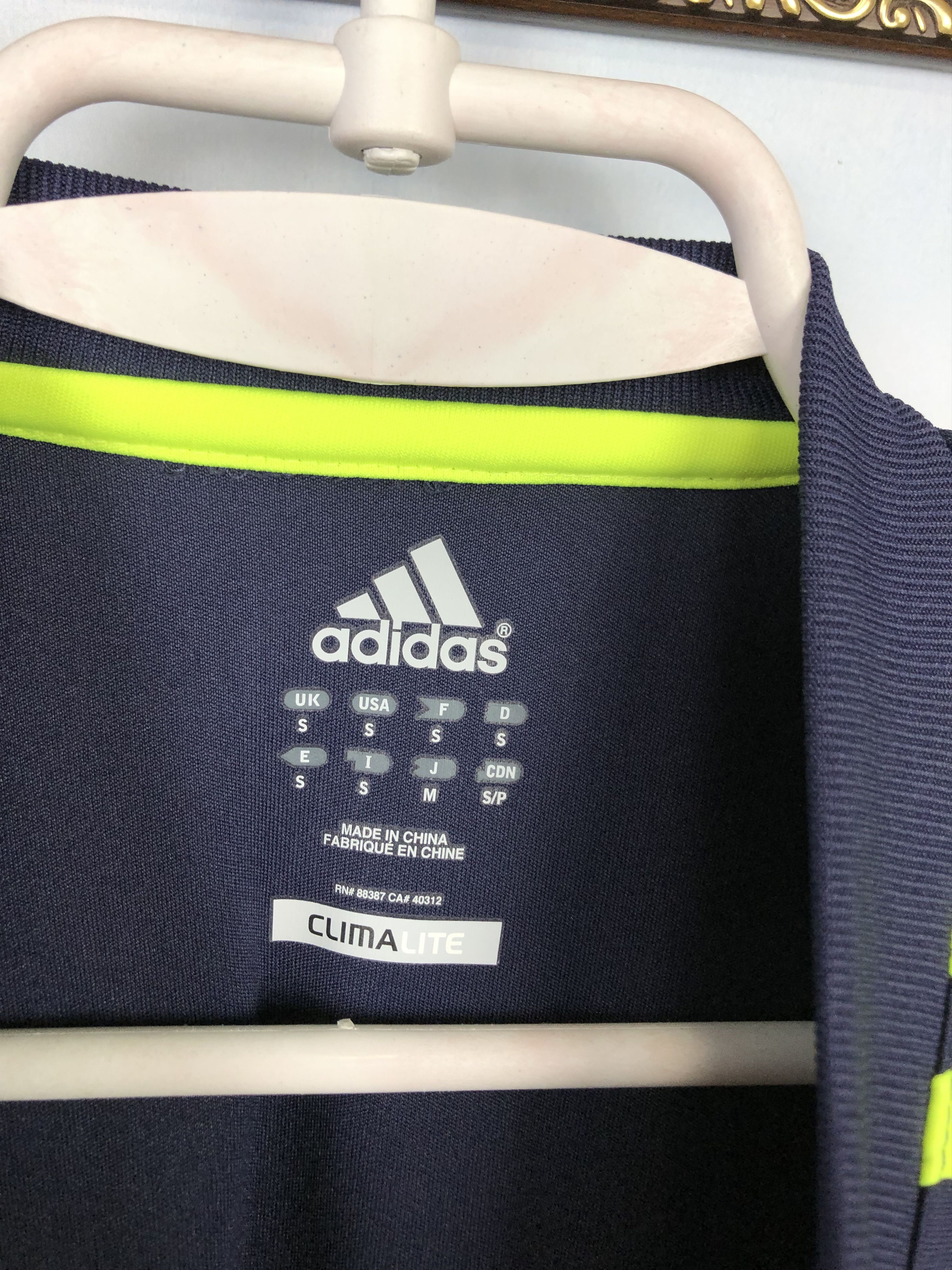 Adidas Adidas Blue Champions League Shirt Football Mens Soccer Rare Size US S / EU 44-46 / 1 - 5 Thumbnail