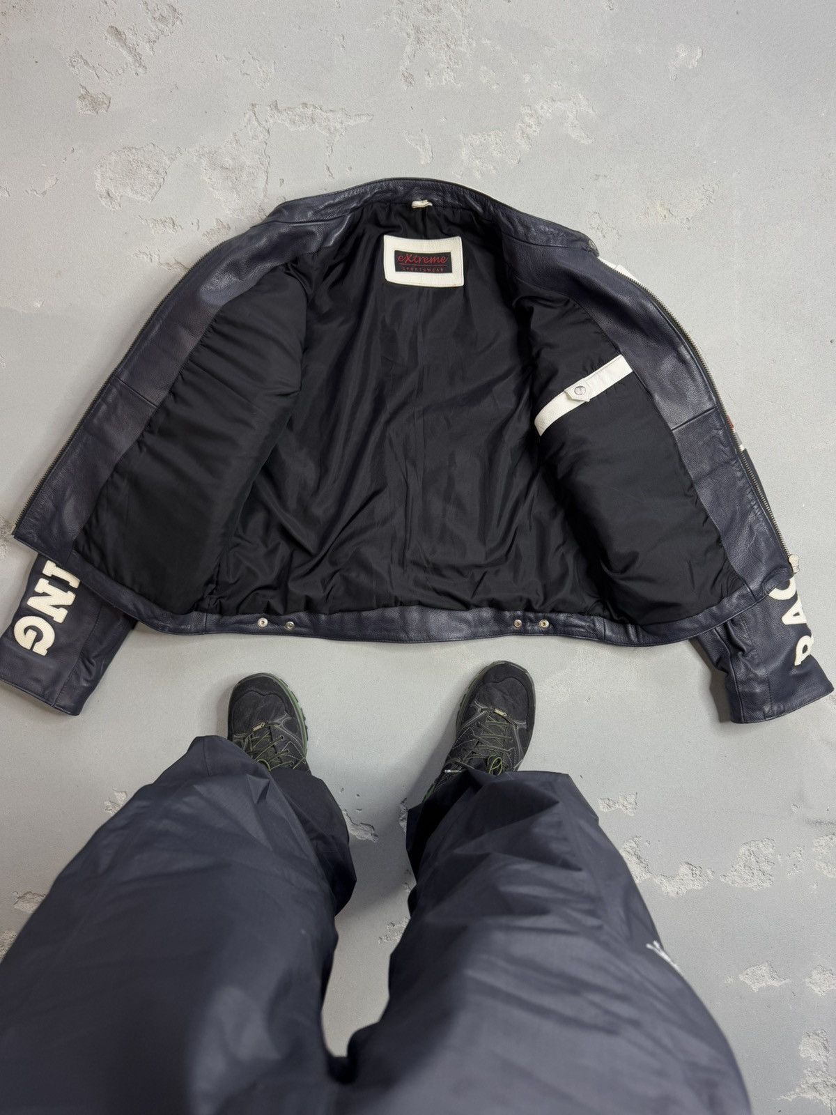 Vintage Suzuki Rothmans Racing Leather Jacket Vintage RARE Size US XL / EU 56 / 4 - 10 Thumbnail