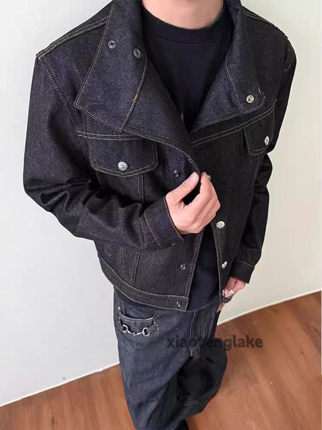 Vintage zx denim carpenter cargo junyawatanabe levis style jacket Size US L / EU 52-54 / 3 - 2 Thumbnail