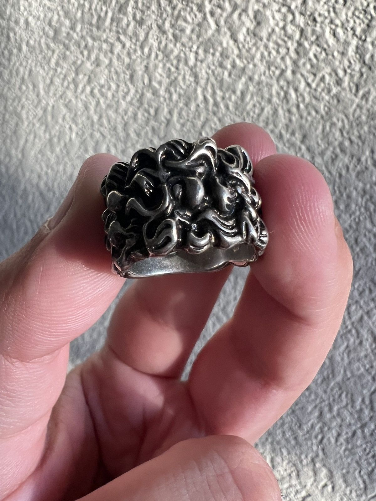 Gucci RARE GUCCI RING - Lion Mane with Stone Size ONE SIZE - 3 Thumbnail