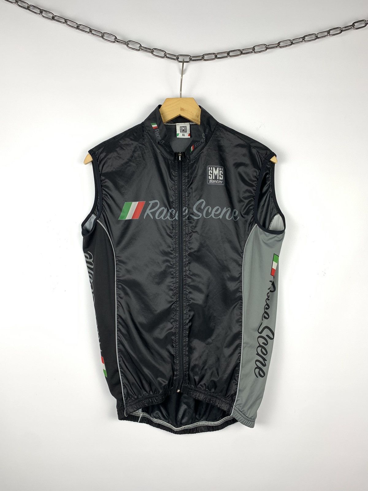 Other SMS SANTINI Y2K Cycling Vest Jacket Size XL Italy Full Zip Size US XL / EU 56 / 4 - 1 Thumbnail