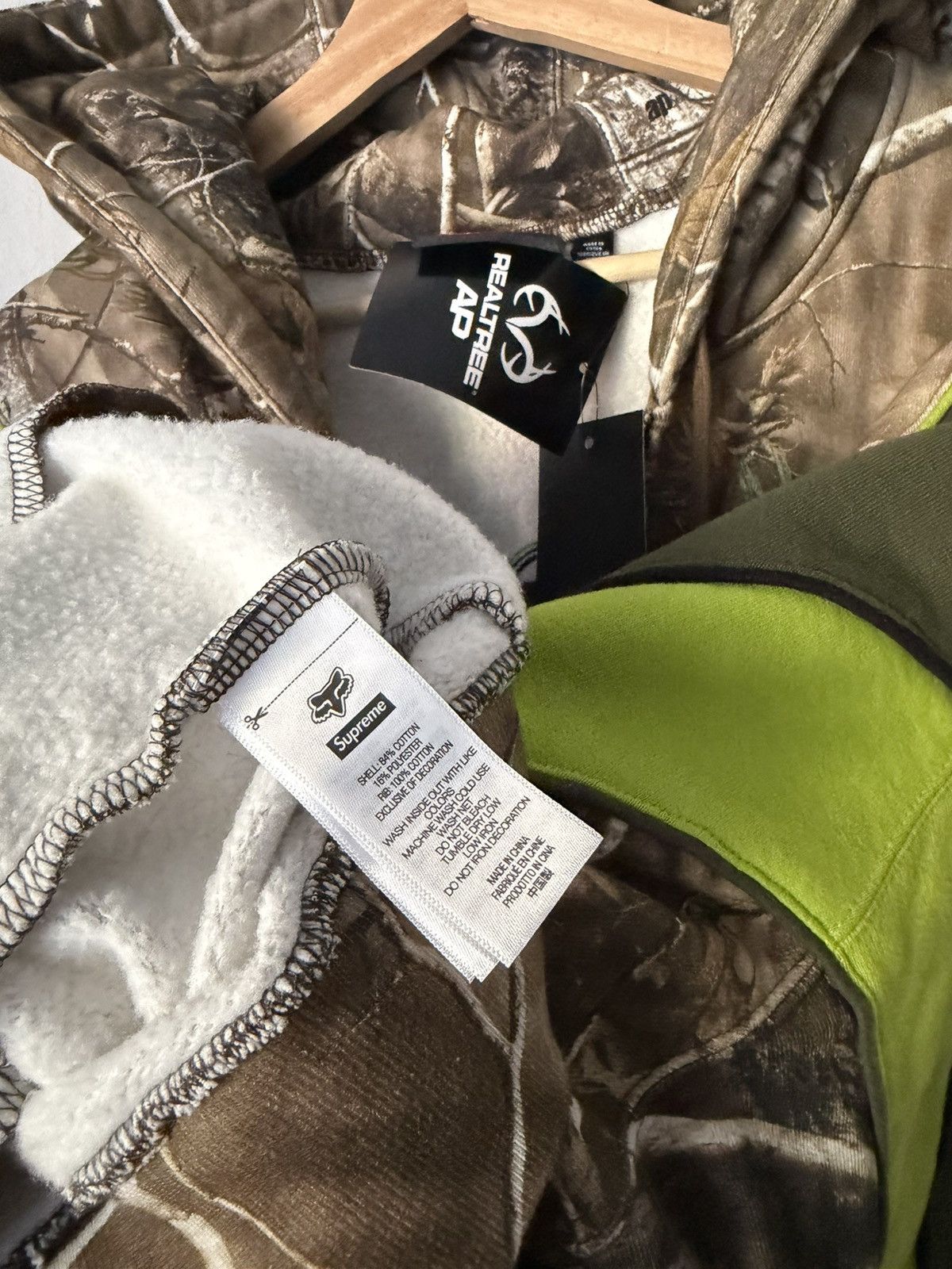 Fox Racing × Supreme Supreme FW25 Fox Racing Zip Up Hooded Sweatshirt Size XL NWT Size US XL / EU 56 / 4 - 5 Thumbnail