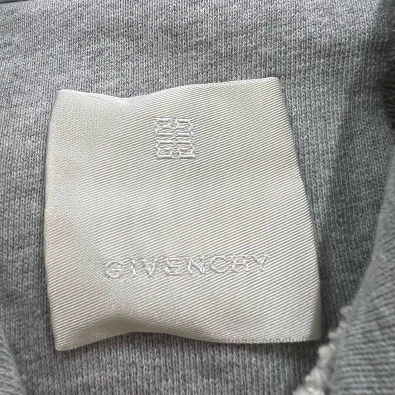 Givenchy Givenchy Grey Printed Logo Short Hoodie M Size Size US M / EU 48-50 / 2 - 3 Thumbnail