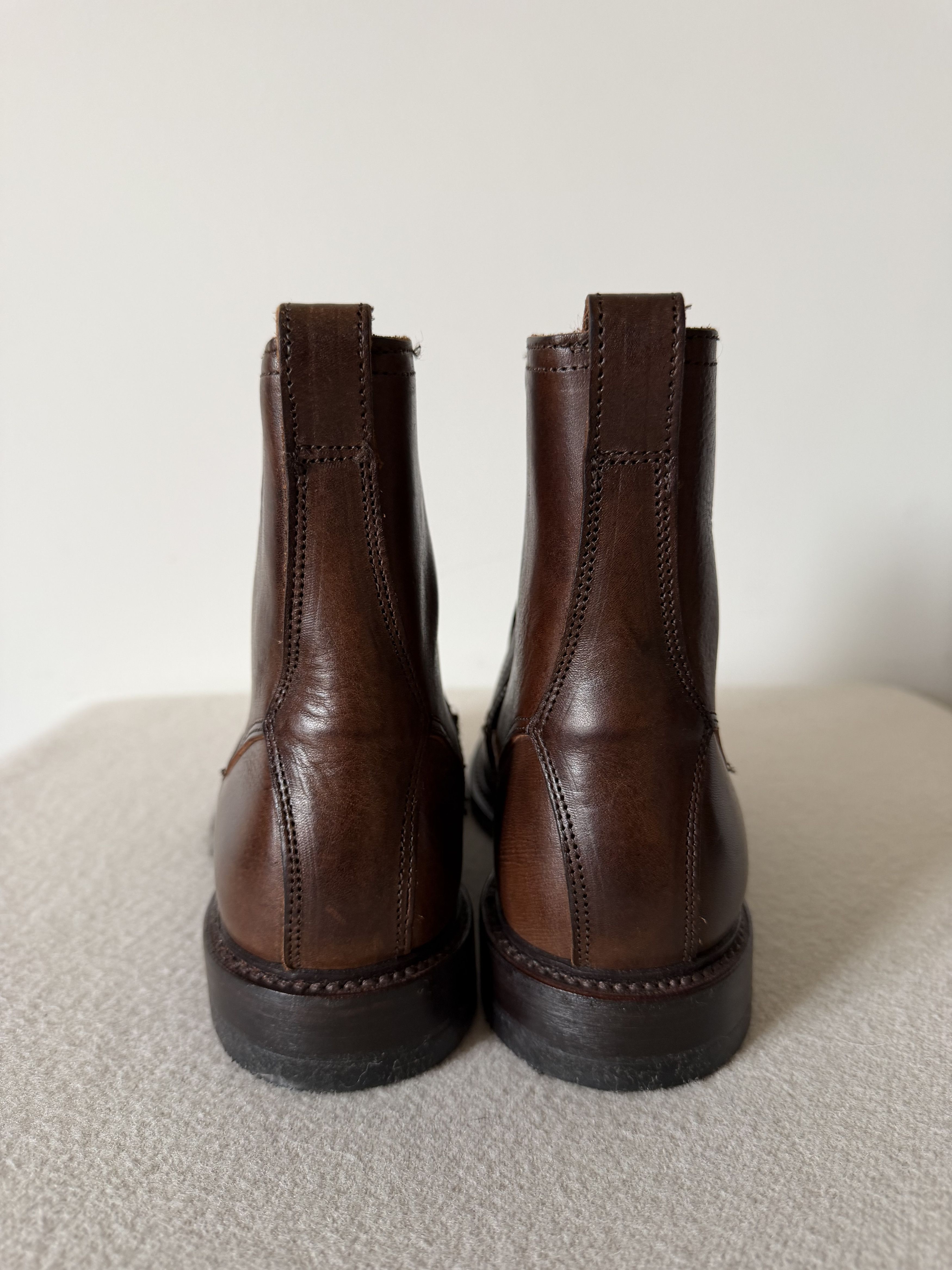Allen Edmonds Allen Edmonds Tompkins Leather Zip Boots in Brown Size US 8 / EU 41 - 5 Thumbnail