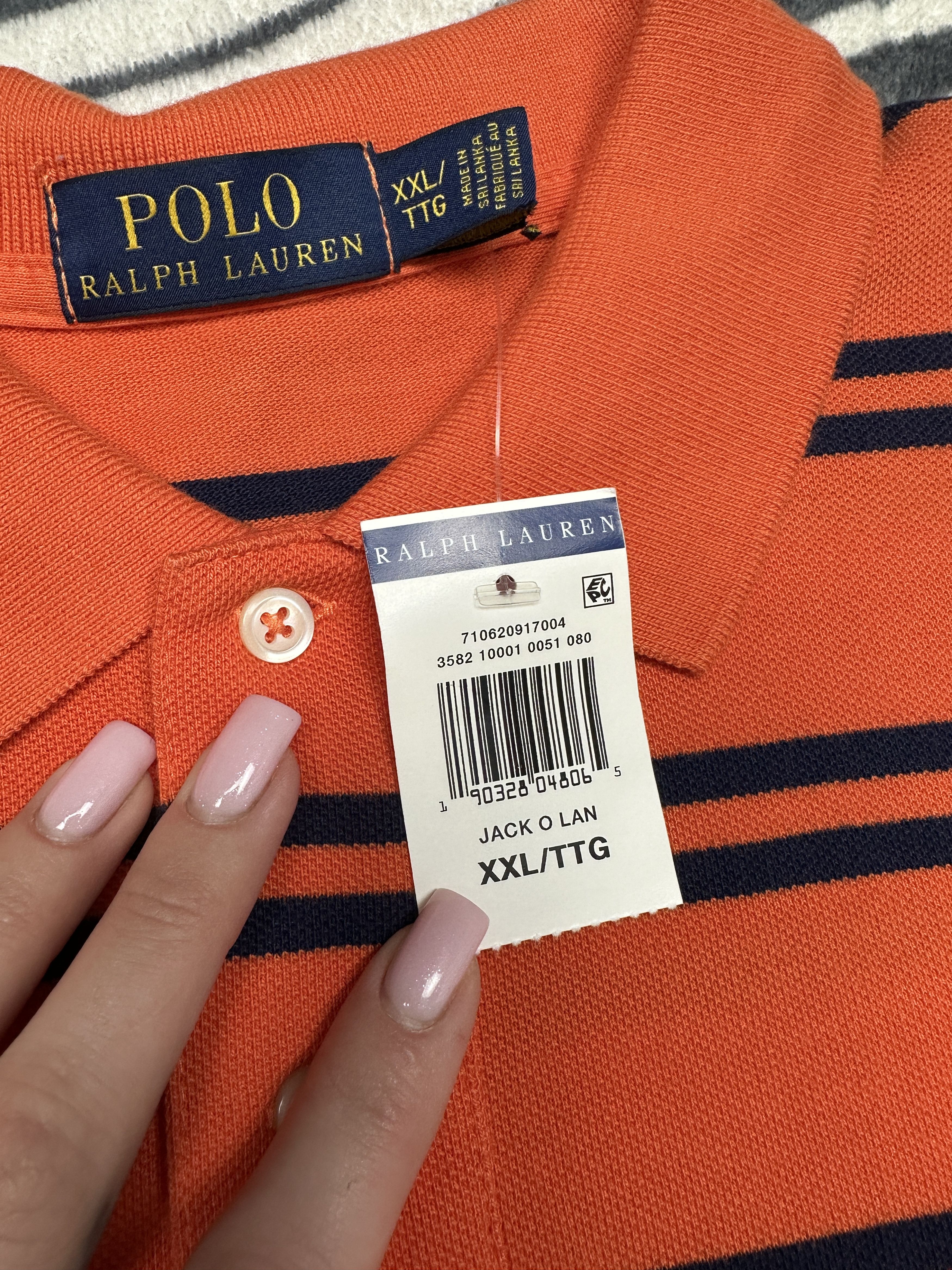 Polo Ralph Lauren NEW Polo Ralph Lauren Mens Striped Polo Shirt Size US XXL / EU 58 / 5 - 4 Thumbnail