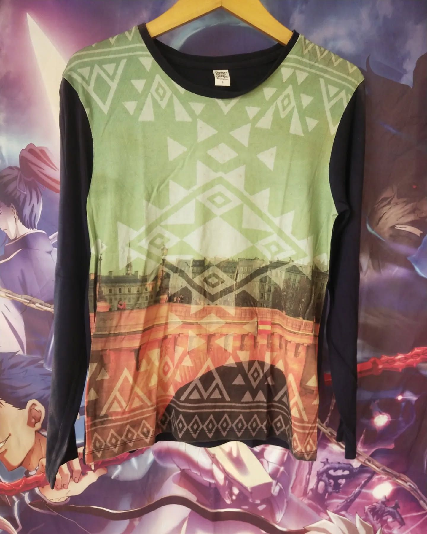 Beauty Beast Graniph Mega Print Graphic Woman Longsleeve Size S / US 4 / IT 40 - 1 Thumbnail