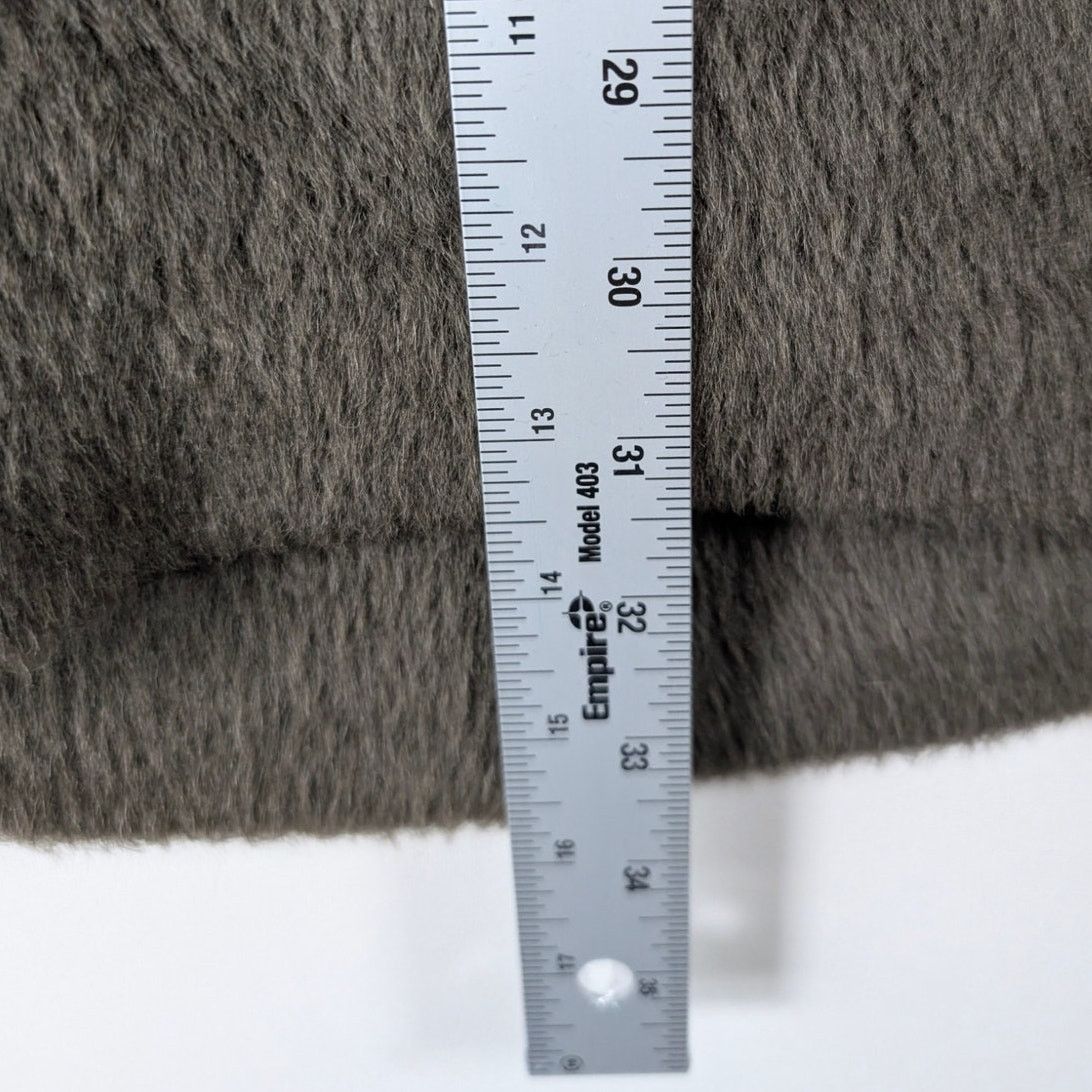 Unknown London Shesmiss Alpaca Wool Blend Coat With Full Mink Fur Collar 4 Size S / US 4 / IT 40 - 5 Thumbnail