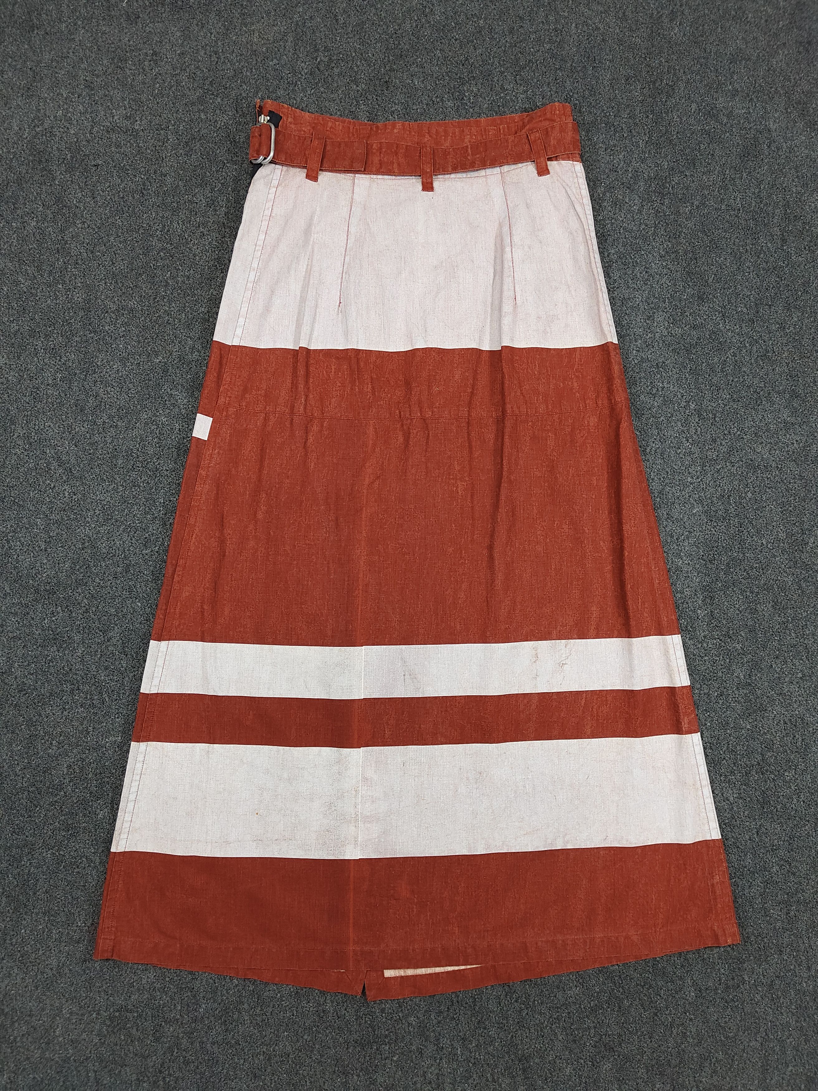 Issey Miyake 80s Issey Miyake🇯🇵Archive Wrap Belted Asymmetric Zip Skirt Size 30" / US 8 / IT 44 - 3 Thumbnail