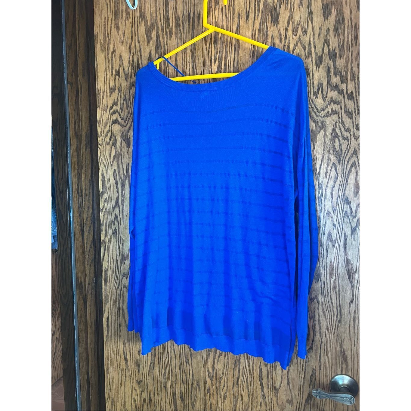Other Lane Bryant Blue Long Sleeve Top Woman’s Size 22/24 Size XXL / US 16-18 / IT 52-54 - 6 Thumbnail
