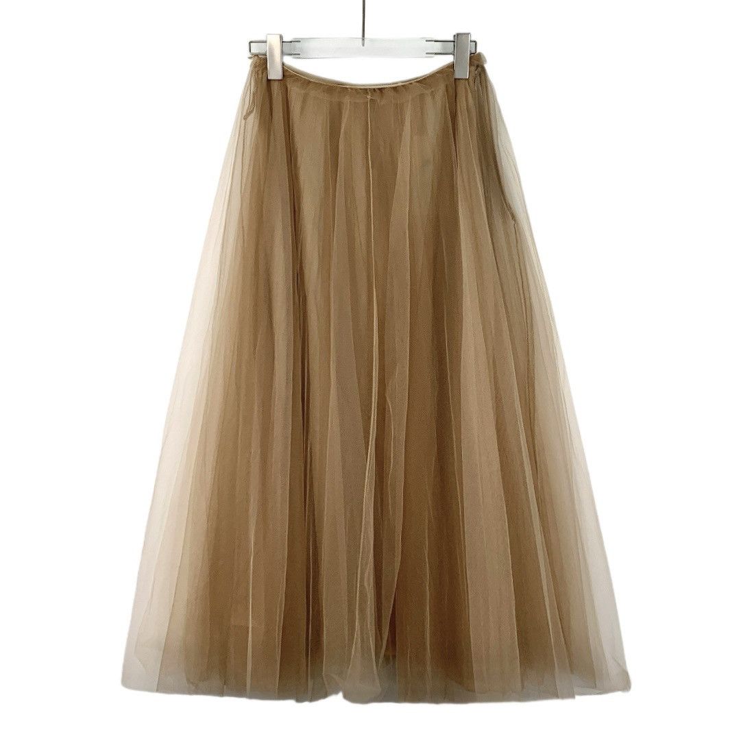 Dior Dior Brown Mulberry Silk Casual Mesh Half-body Dress Size 26" / US 2 / IT 38 - 1 Thumbnail