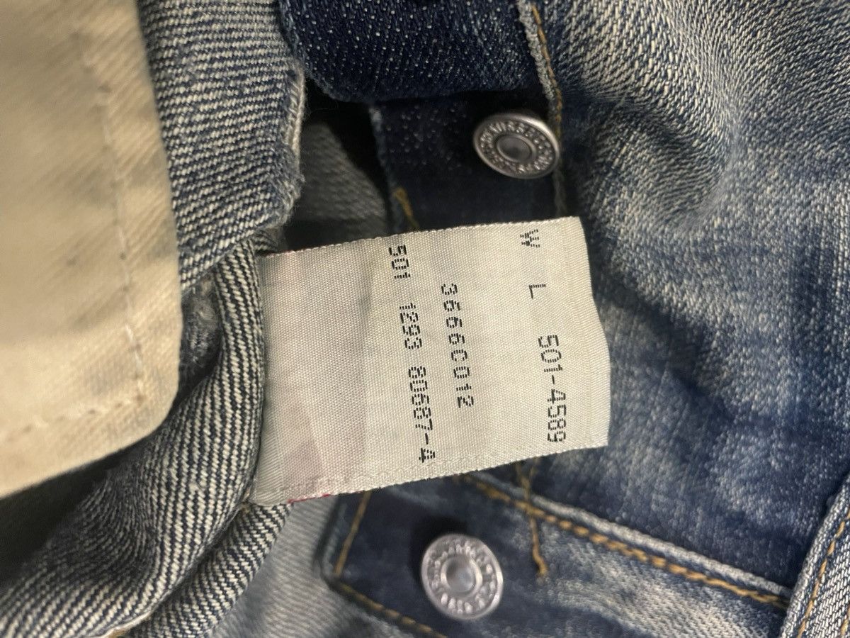 Levi's 🔥VINTAGE🔥LEVIS BIG "E" SELVEDGE BUTTON FLY Size US 29 - 10 Thumbnail