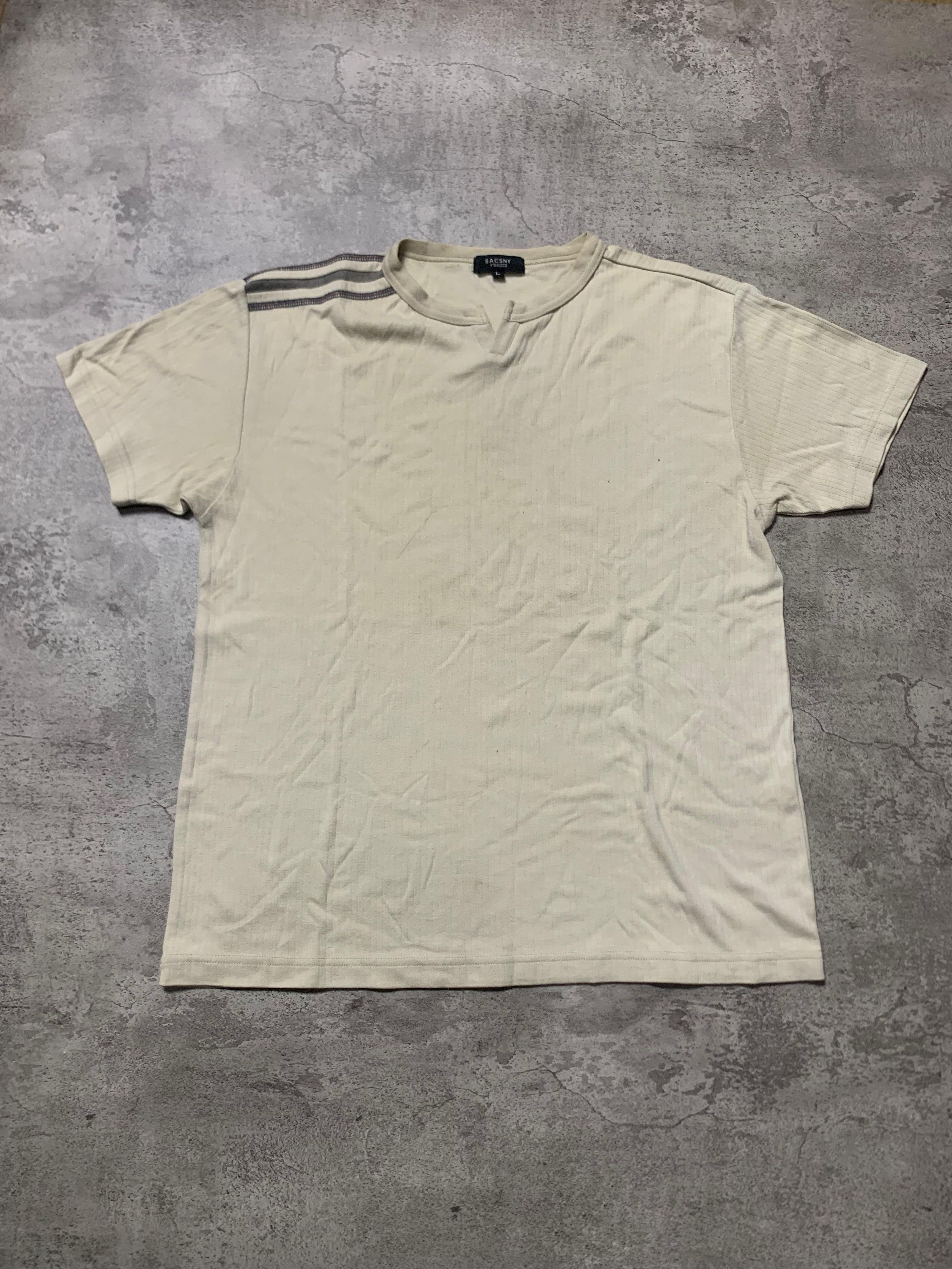 Yohji Yamamoto 2000s Y'Sacsny by Yohoji Yamamoto Short Sleeve T-Shirt Size US M / EU 48-50 / 2 - 1 Thumbnail