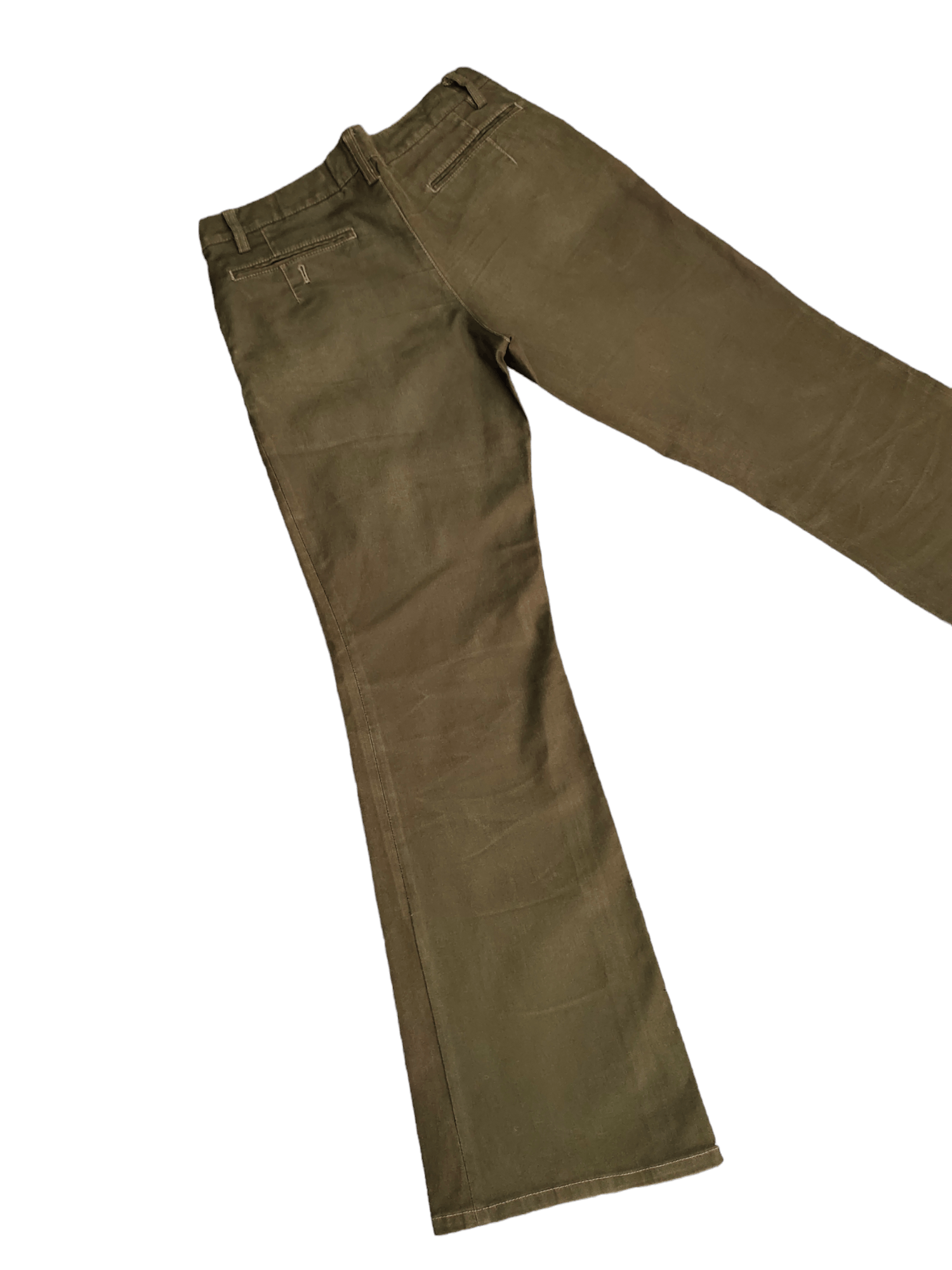 ABAHOUSE Flare Pants Abahouse Waxed Cotton Trouser Pants Bootcut Size US 33 - 13 Thumbnail