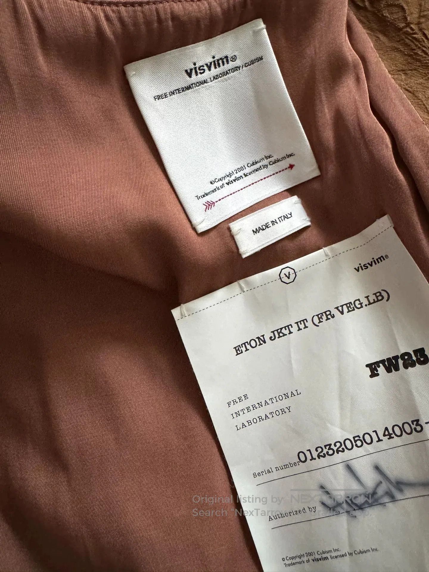 Visvim visvim eton jacket for autumn 2023. Size US XXS / EU 40 - 5 Thumbnail