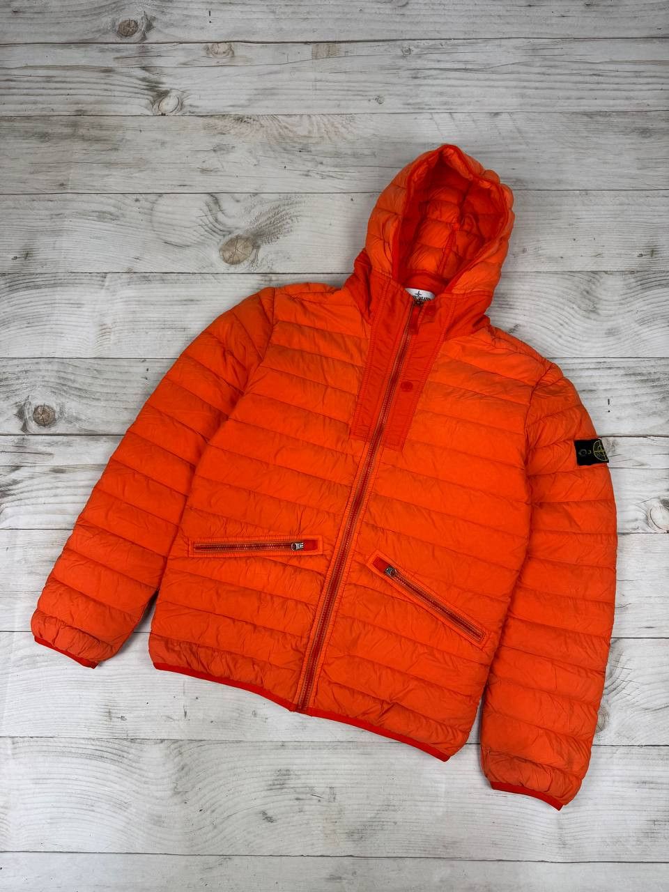 Stone Island Stone Island Down Jacket Hooded Puffer Size US S / EU 44-46 / 1 - 1 Thumbnail