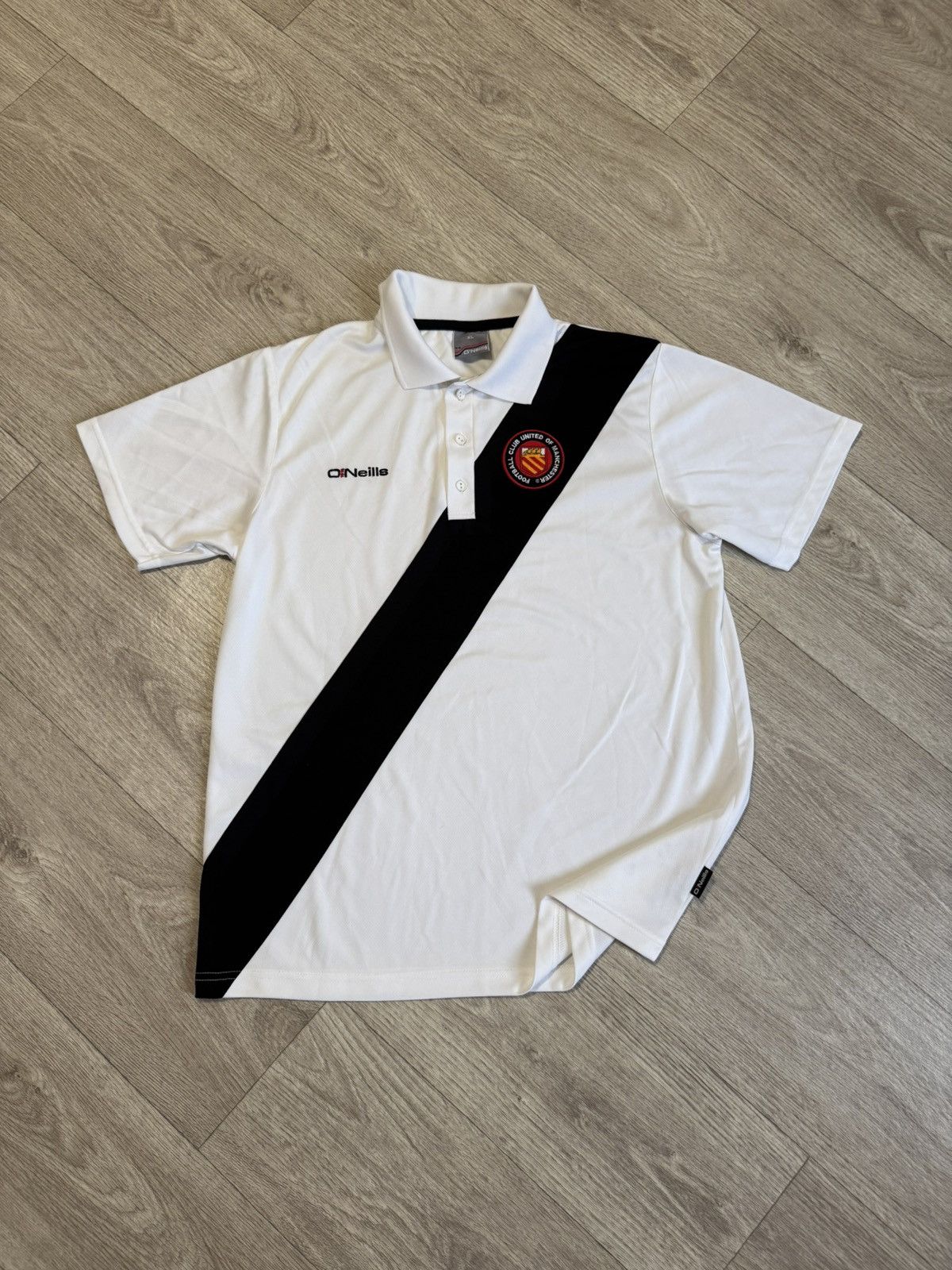 Vintage 🔷FC United of Manchester Polo Shirt🔷 Size US XL / EU 56 / 4 - 1 Thumbnail