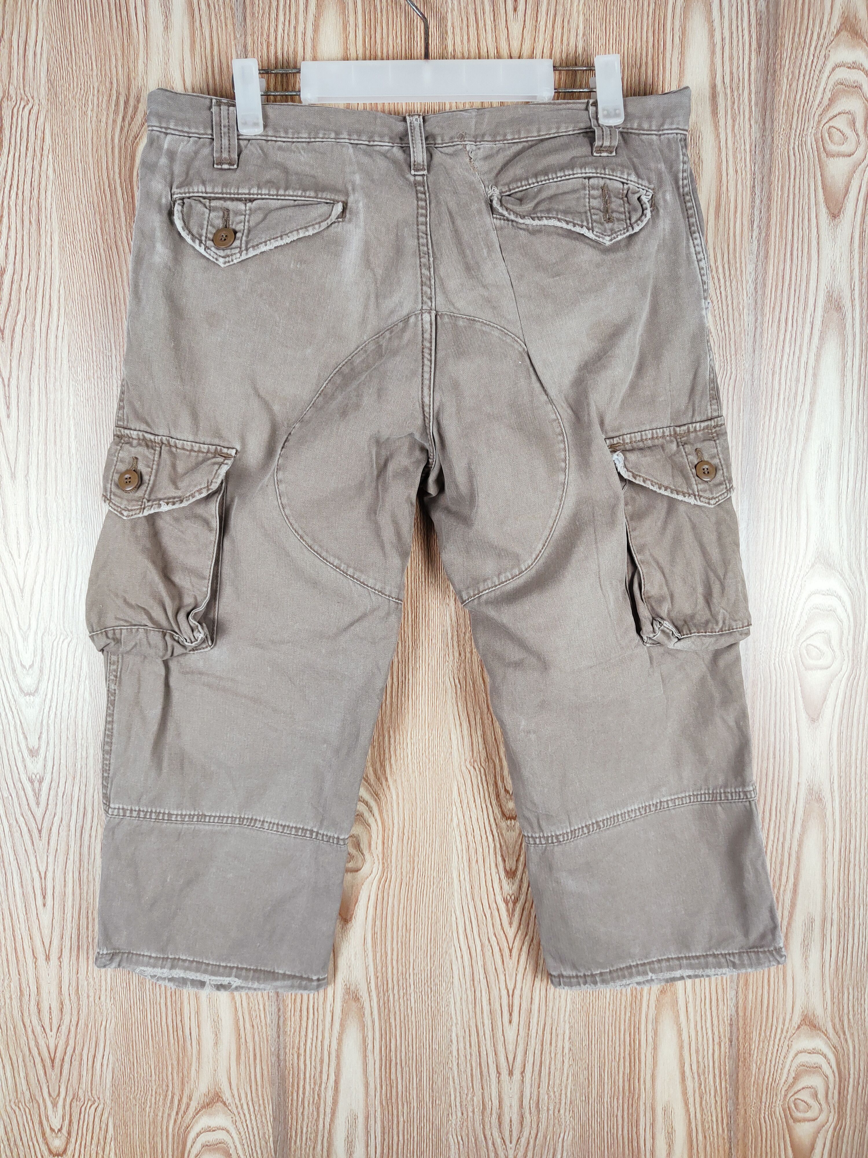 Alpha Industries Alpha Industries Brown Multipocket Short Pants #S2729 Size US 32 / EU 48 - 7 Thumbnail