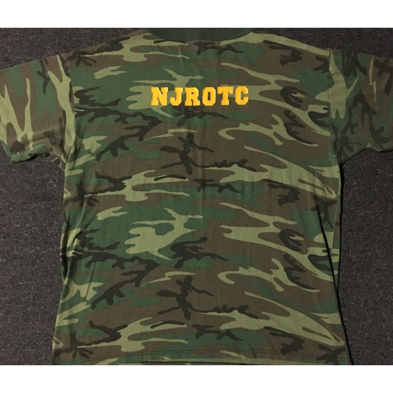 Vintage VINTAGE Greenway Demons NJROTC Camo Shirt XL USA School Military Navy Grunge 90s Shirt Mens Size US XL / EU 56 / 4 - 2 Thumbnail