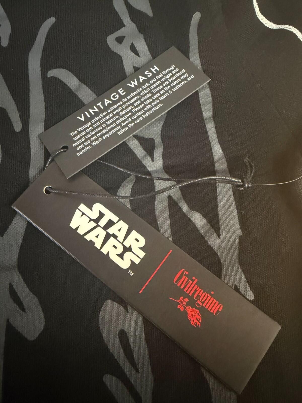 Civil Regime Civil Regime Star Wars Darth Vader Graphic Tee L Size US L / EU 52-54 / 3 - 5 Thumbnail