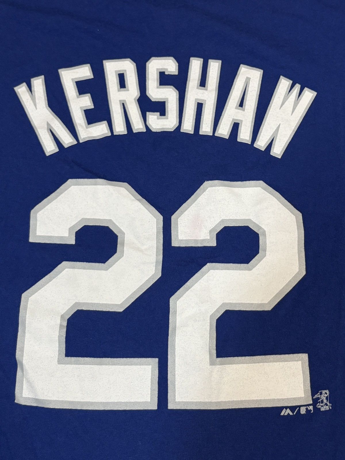 MLB Vintage Majestic L.A. Dodgers “KERSHAW #22” Shirt Sz XL 0636 Size US XL / EU 56 / 4 - 3 Thumbnail
