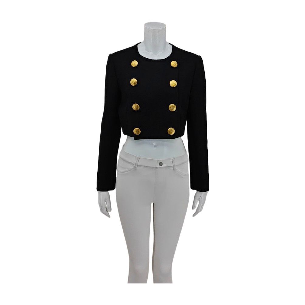 Louis Vuitton Louis Vuitton Wool Silk Gold Button Jacket Size 36 Size XS / US 0-2 / IT 36-38 - 1 Thumbnail