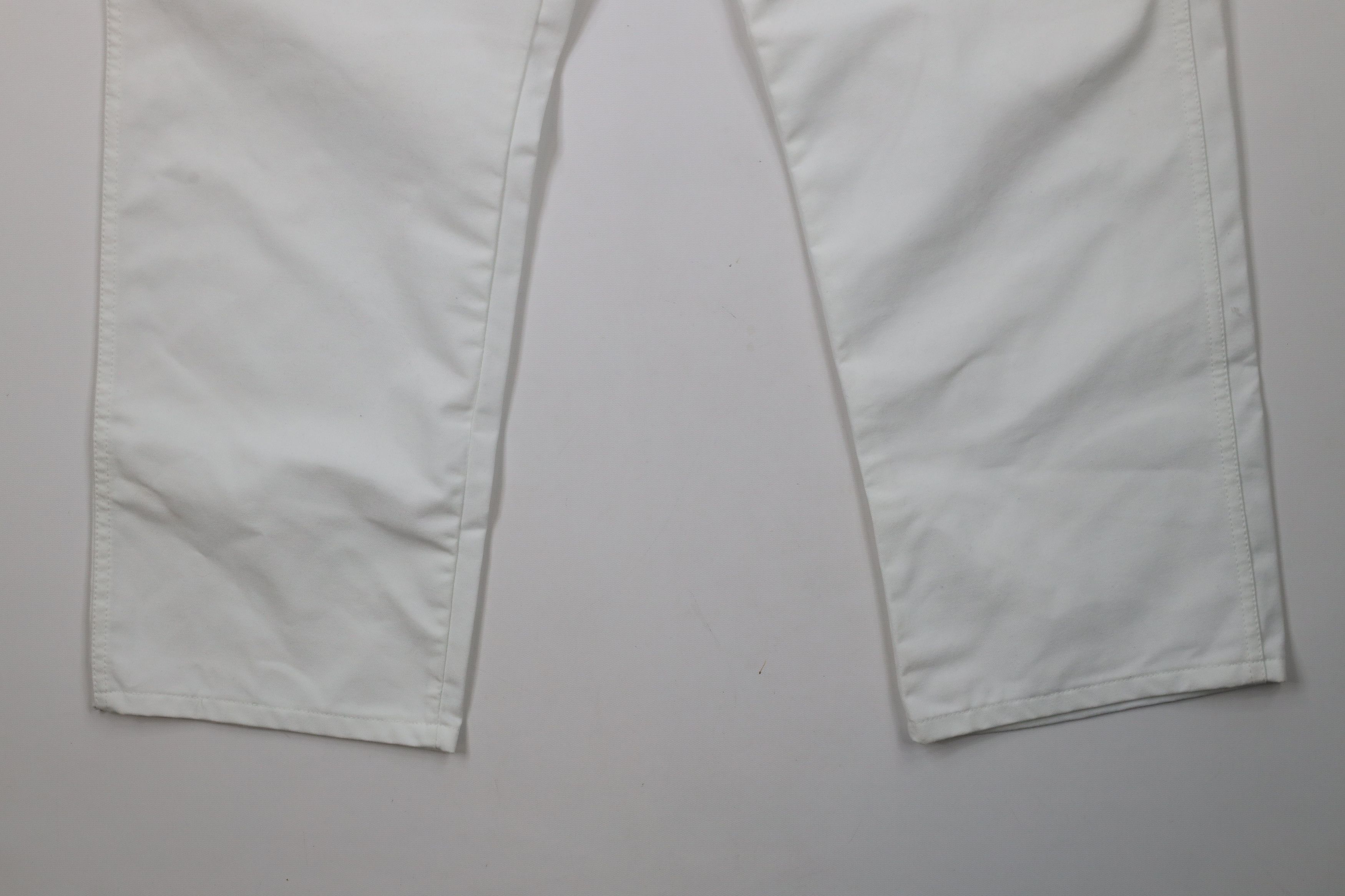Dickies × Vintage Vintage Dickies Spell Wide Leg Dungaree Painter Pants White Size US 34 / EU 50 - 4 Thumbnail