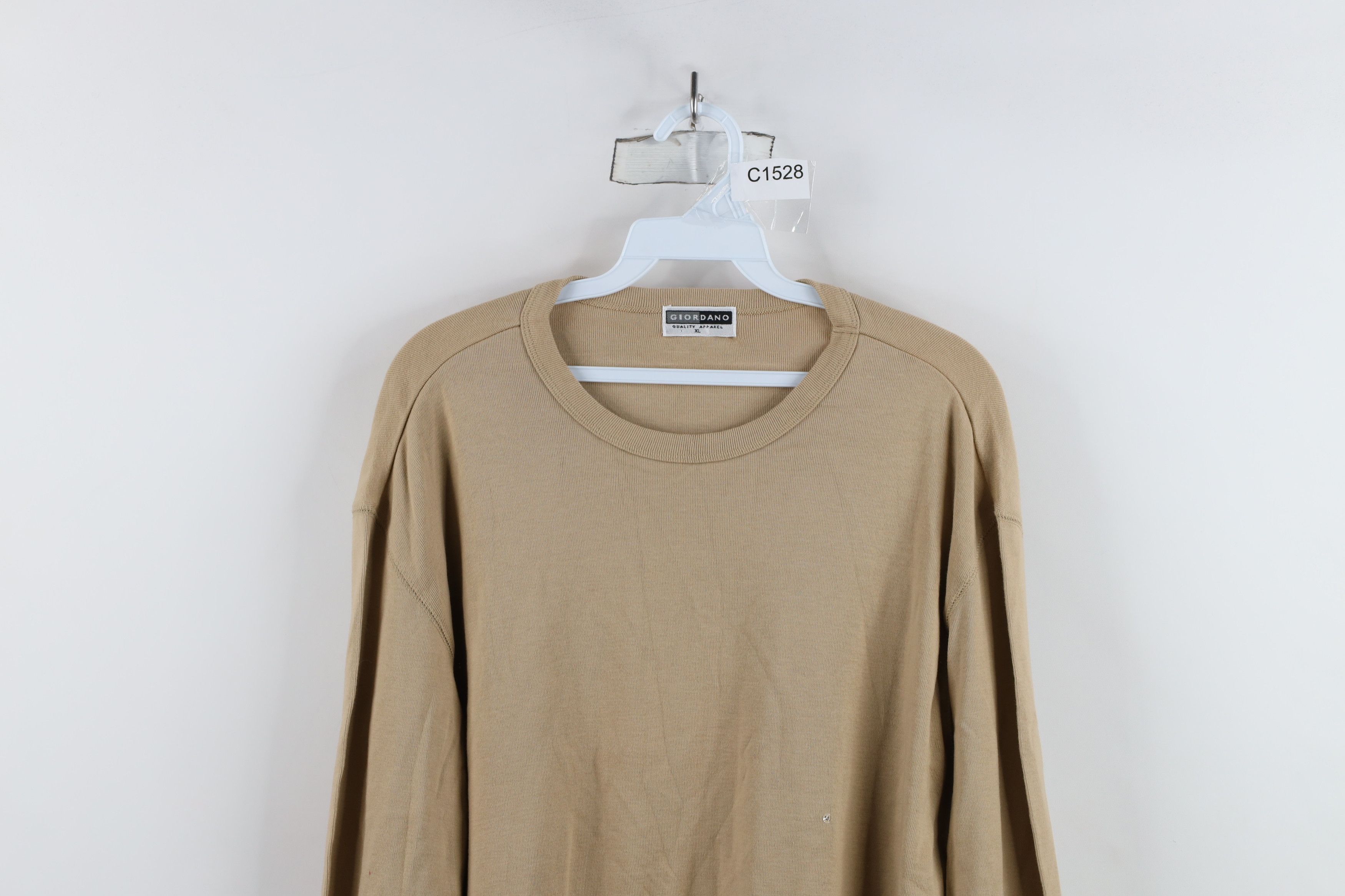 Vintage Deadstock Vintage 90s Streetwear Knit Long Sleeve T-Shirt Size US XL / EU 56 / 4 - 2 Thumbnail