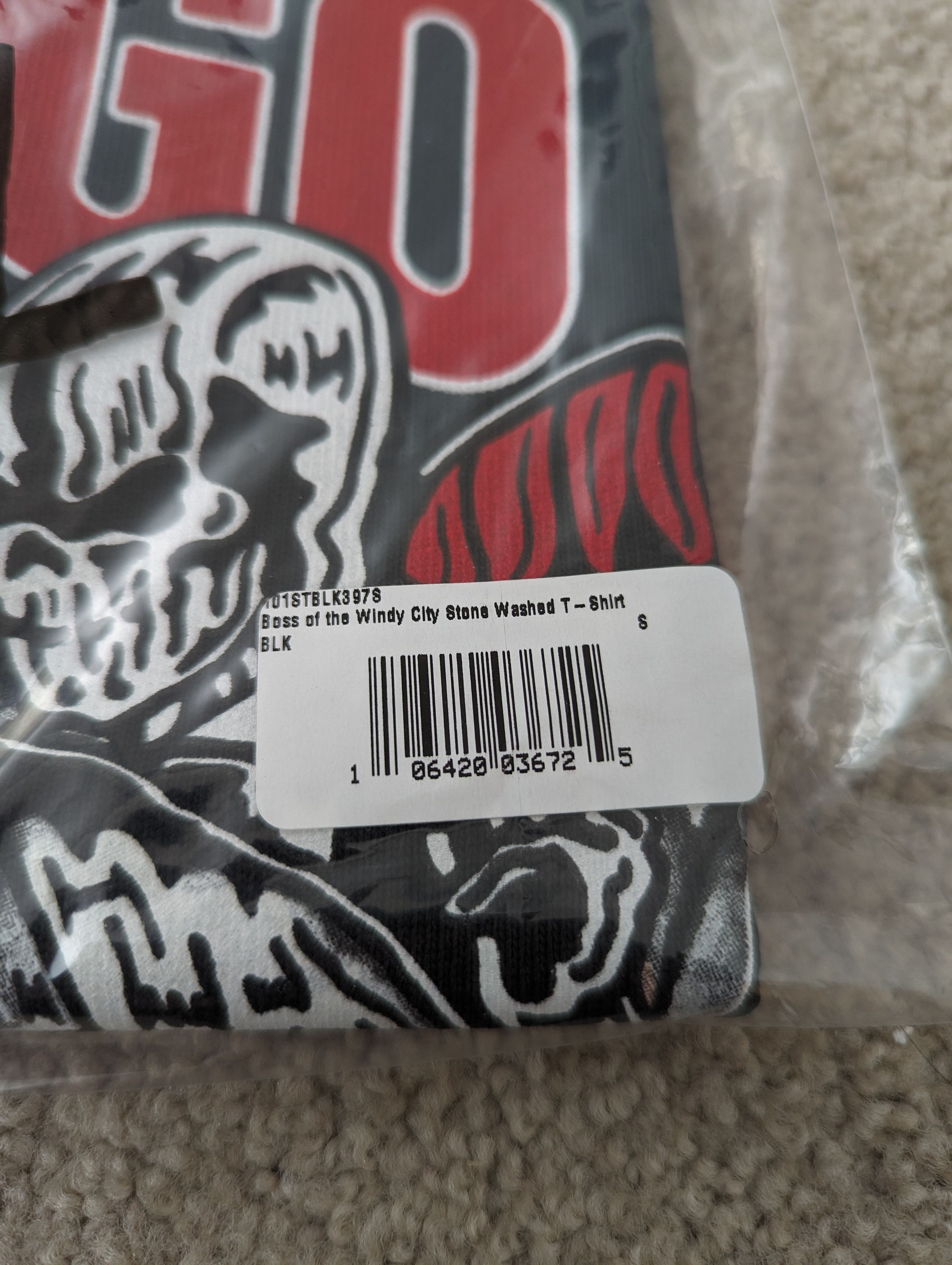 Warren Lotas Warren Lotas Boss of the Windy City Stone Washed T-Shirt Size US S / EU 44-46 / 1 - 4 Thumbnail
