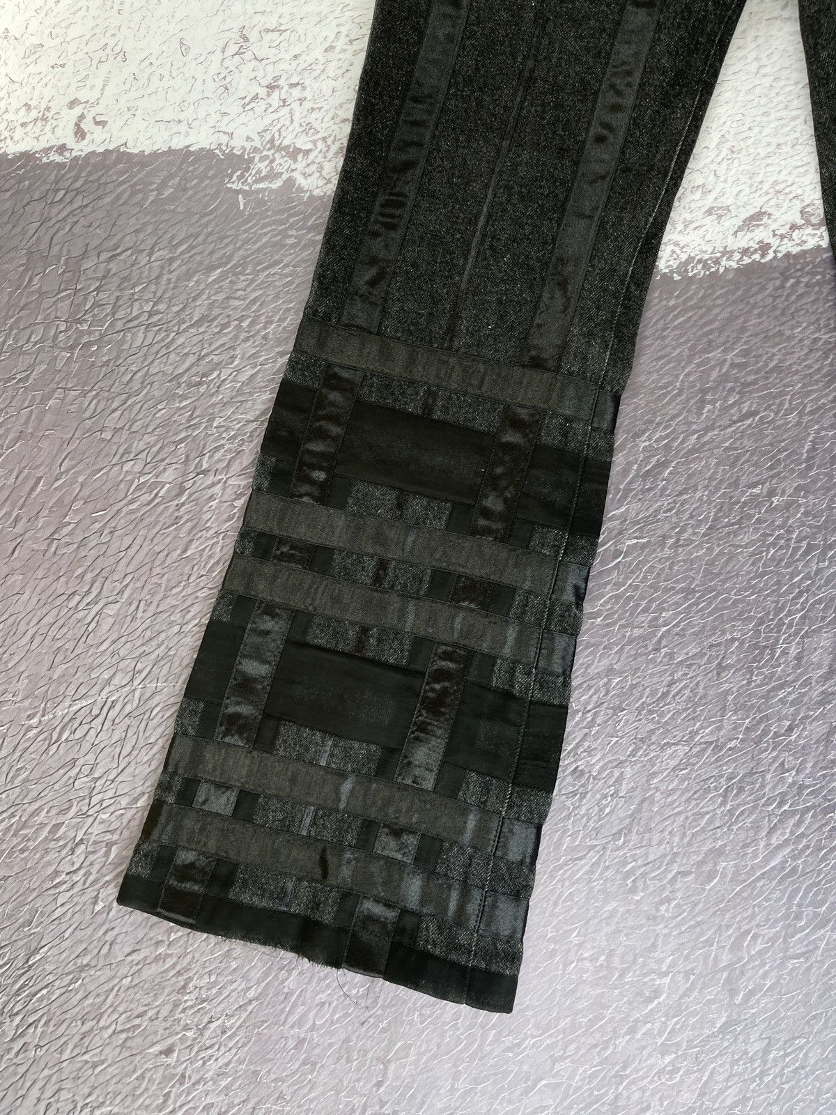 Valentino Valentino Jeans Avant Garde bondage style denim flared pants Size 30" / US 8 / IT 44 - 4 Thumbnail