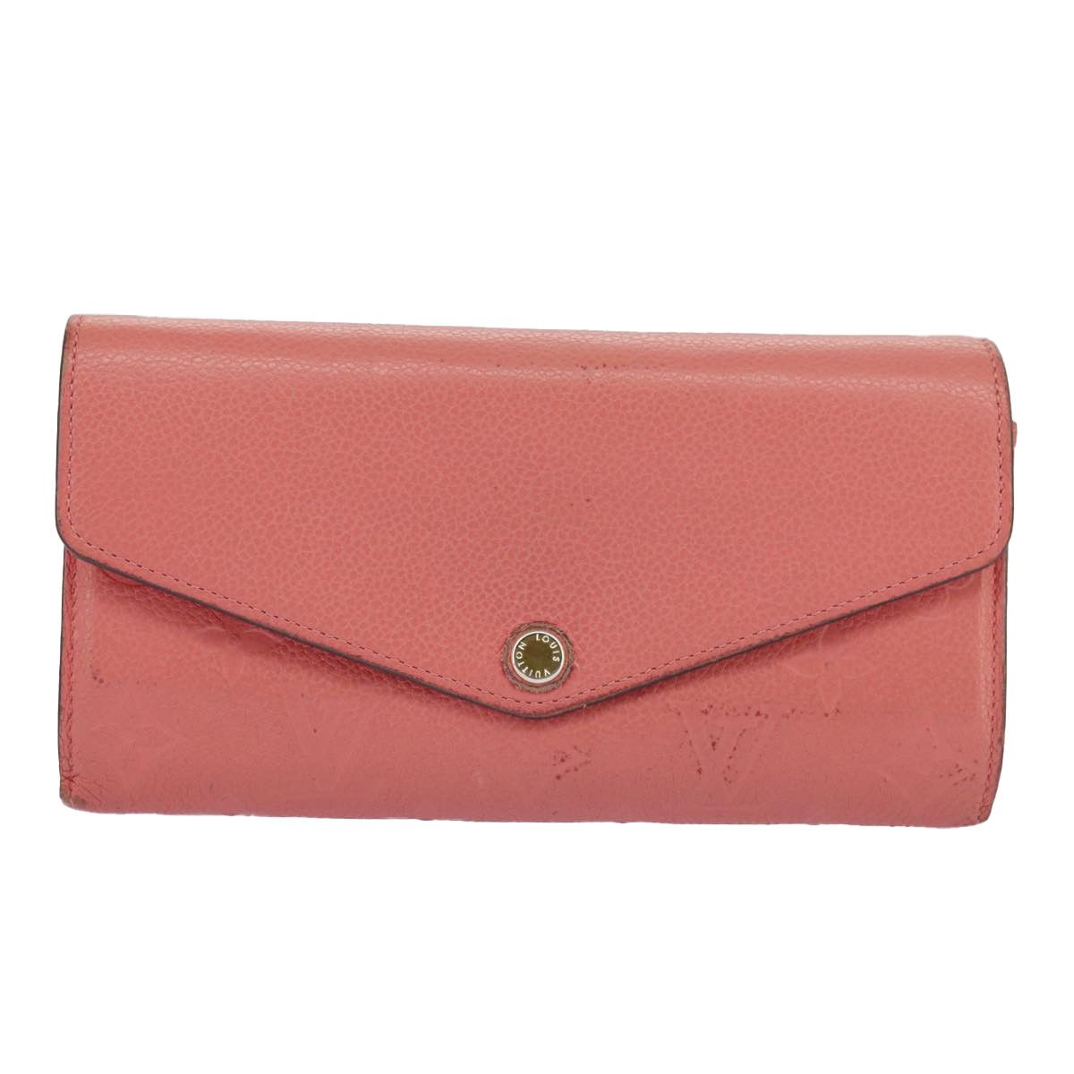 Louis Vuitton Sarah Pink Leather Wallet (Pre-Owned) Size ONE SIZE - 1 Thumbnail