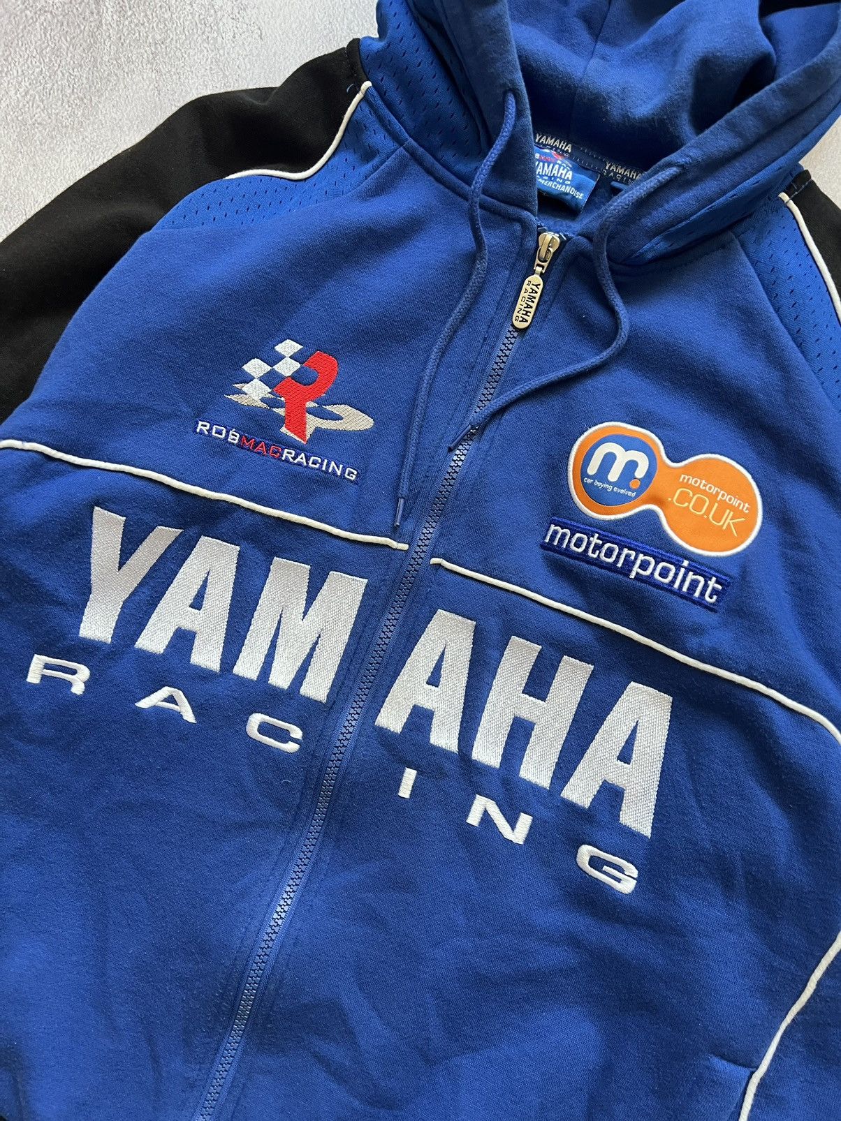 Yamaha Vintage Rob Mac Yamaha Racing Official Hoodie Men’s S Size US S / EU 44-46 / 1 - 5 Thumbnail