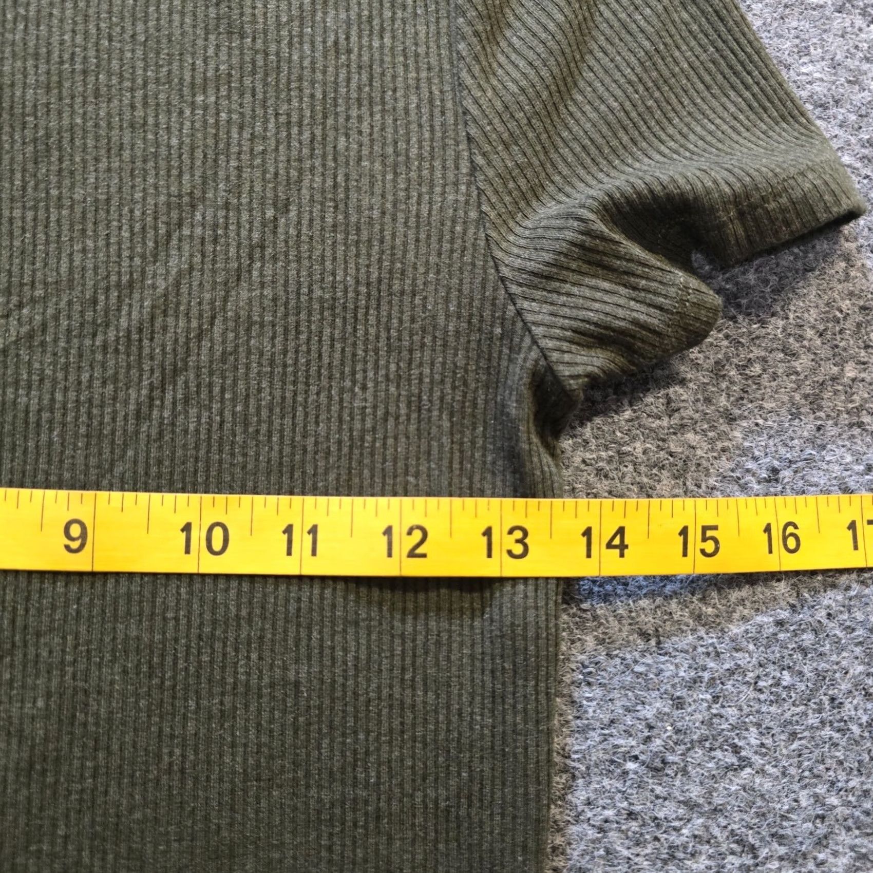 Prana prAna Cap Womens XS Green Top Size Ribbed Short Sleeve Soft Stretch Capsule Casual Size XS / US 0-2 / IT 36-38 - 5 Thumbnail