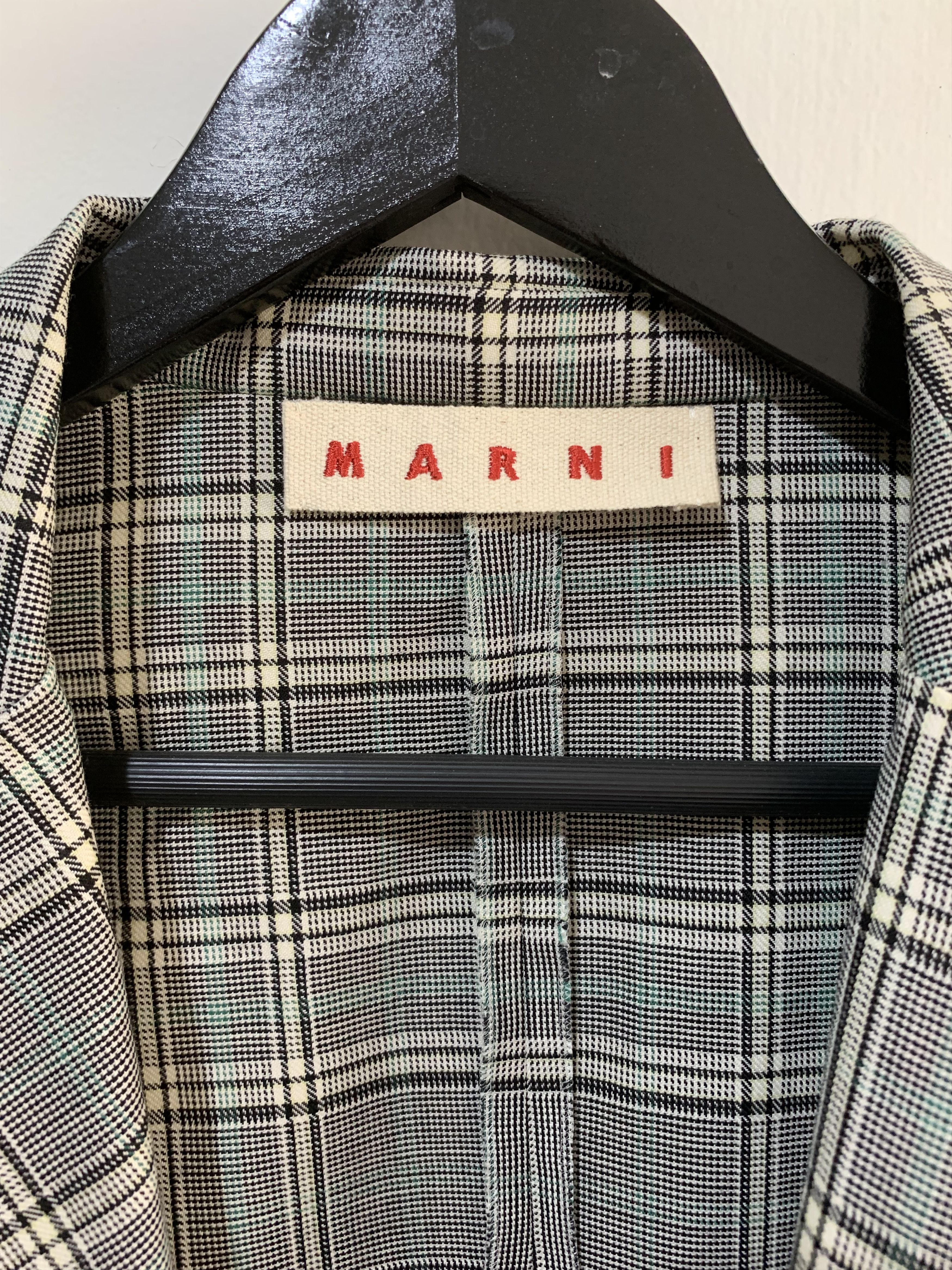 Marni Oversized Plaid Blazer Size US XL / EU 56 / 4 - 4 Thumbnail