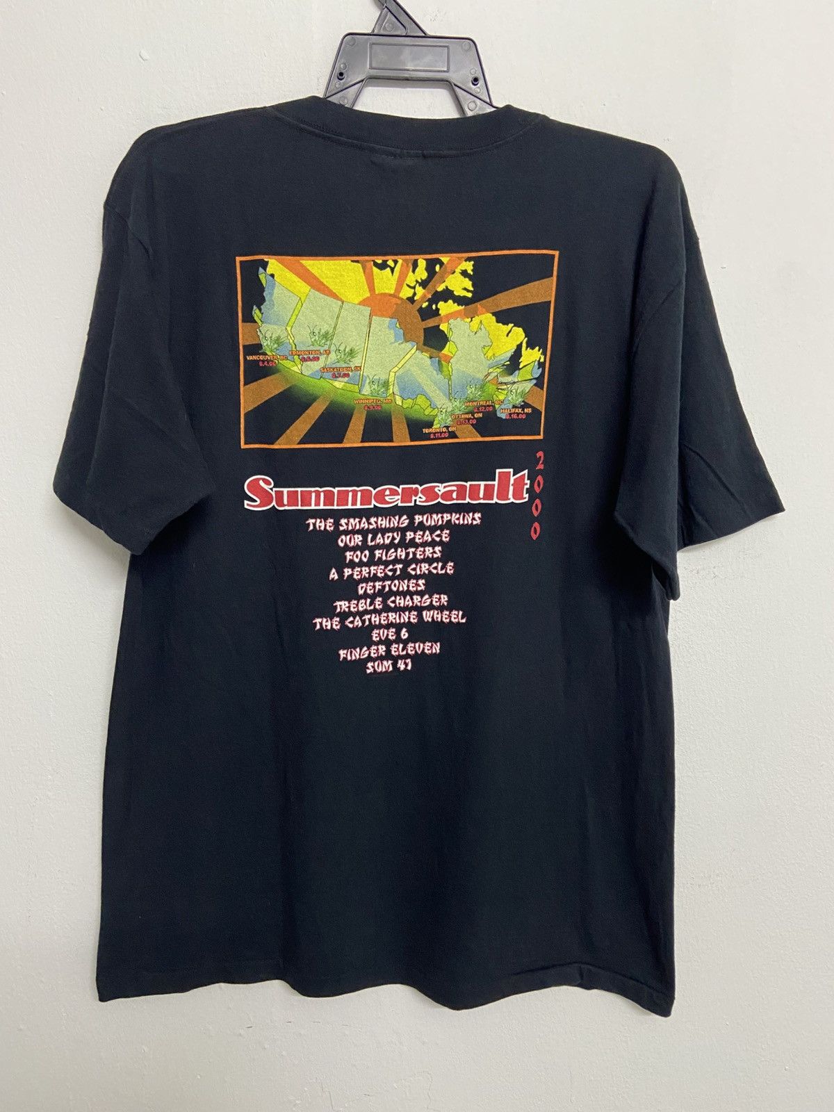 Band Tees 2000s The Smashing Pumpkins Summersault Tour Tee Size US L / EU 52-54 / 3 - 2 Thumbnail