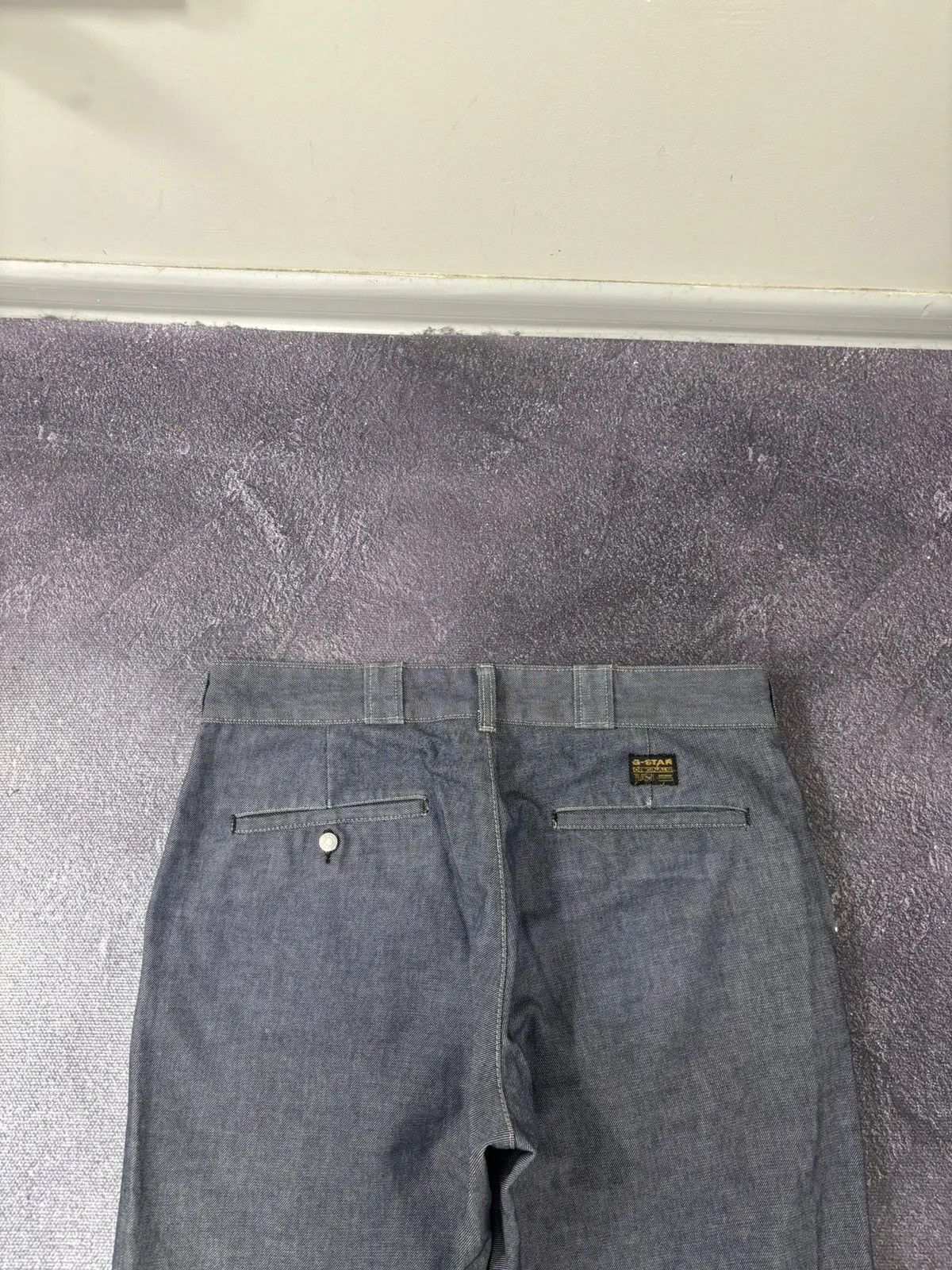 G-Star × Vintage Vintage G-Star Raw Y2K Avant Garde Hype Baggy Pants Size US 34 / EU 50 - 18 Thumbnail
