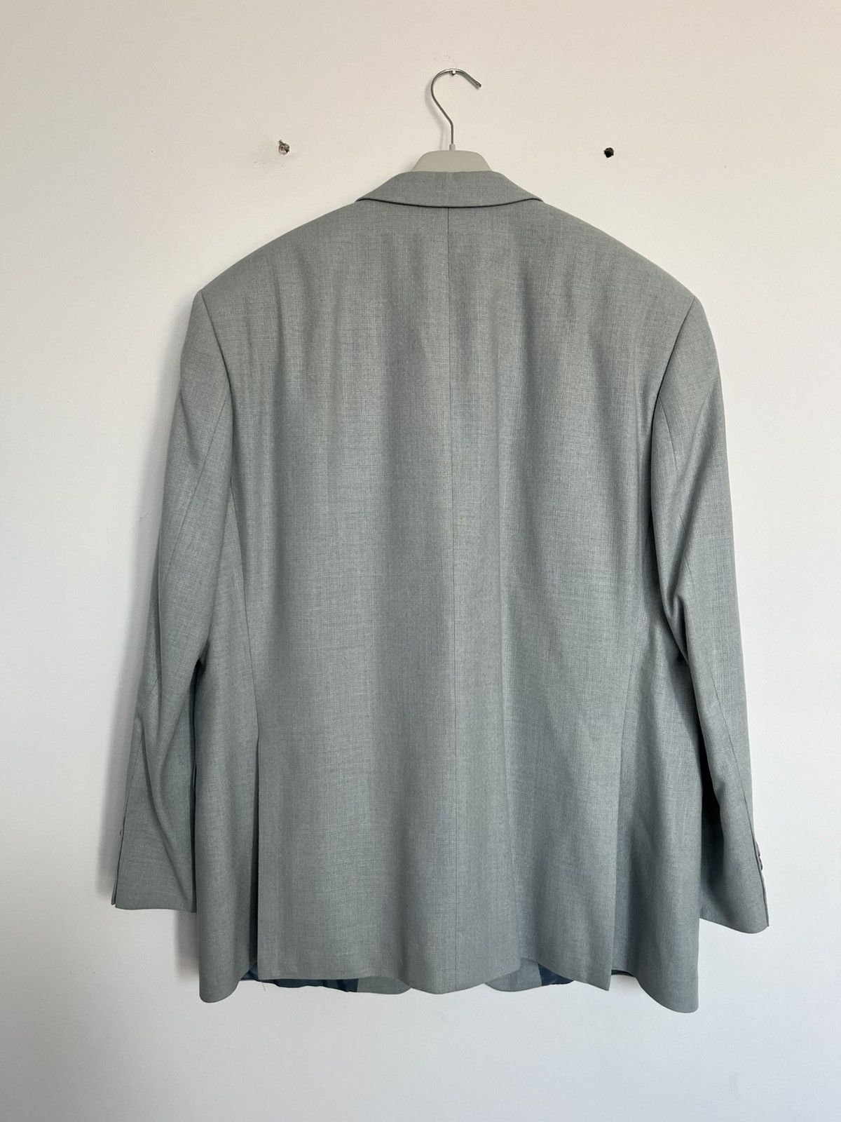 Yves Saint Laurent Vintage Yves Saint Laurent Pour Homme Silk & Wool Blazer Size 48R - 11 Thumbnail
